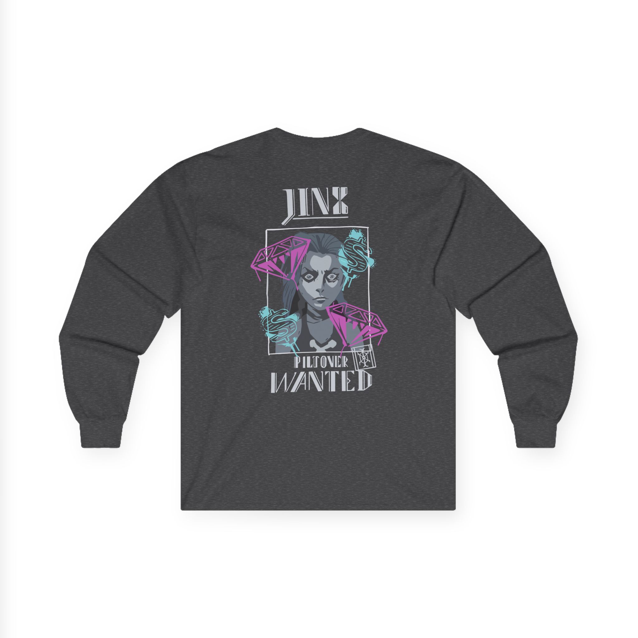 Jinx Arcane Unisex Ultra Cotton Long Sleeve Tee