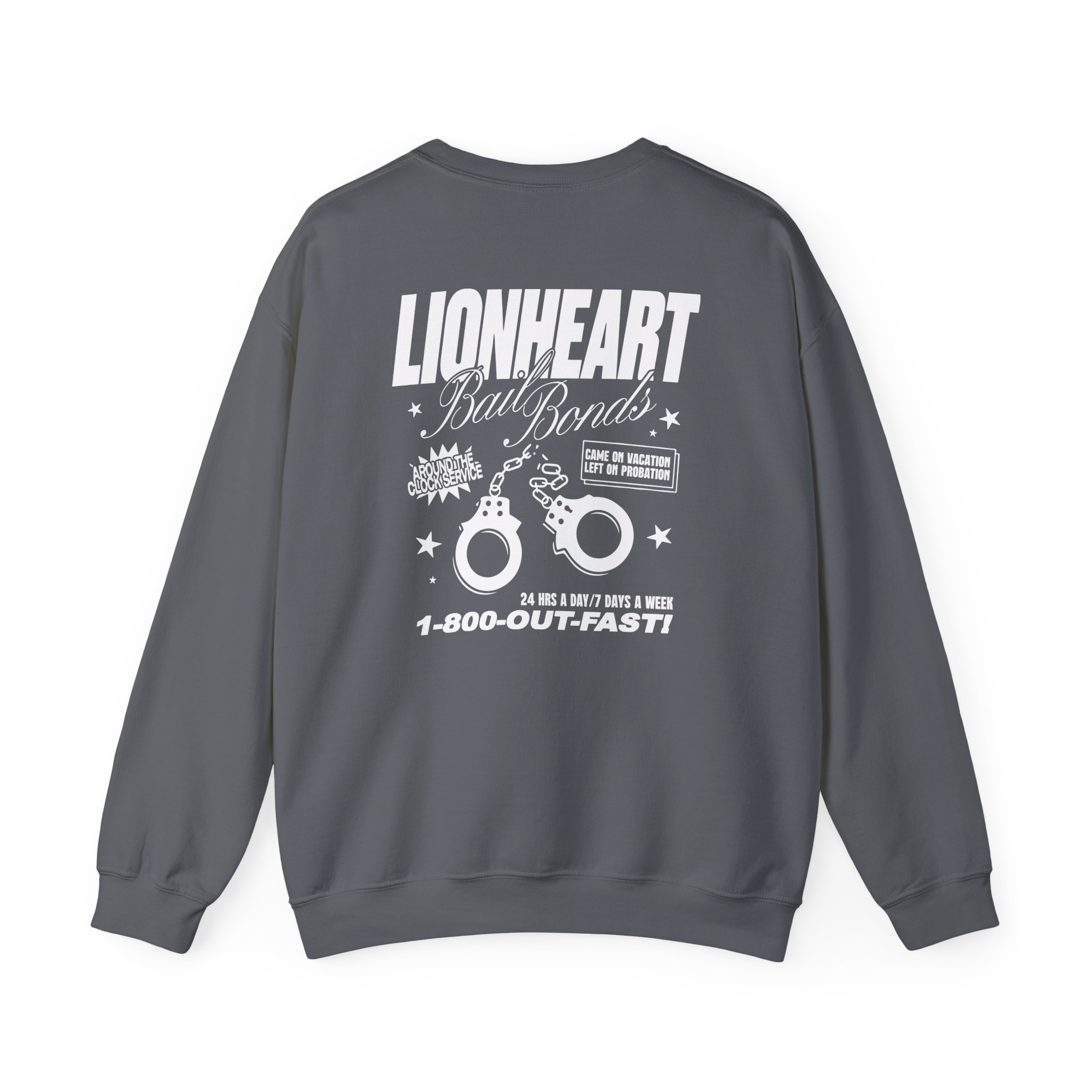 Lionheart "Bail Bonds" Unisex Heavy Blendâ„¢ Crewneck Sweatshirt