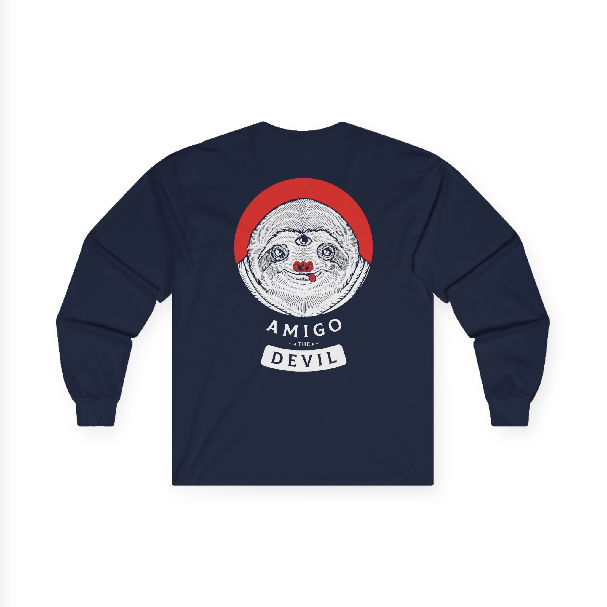 Amigo the Devil Hanging Around Unisex Ultra Cotton Long Sleeve Tee