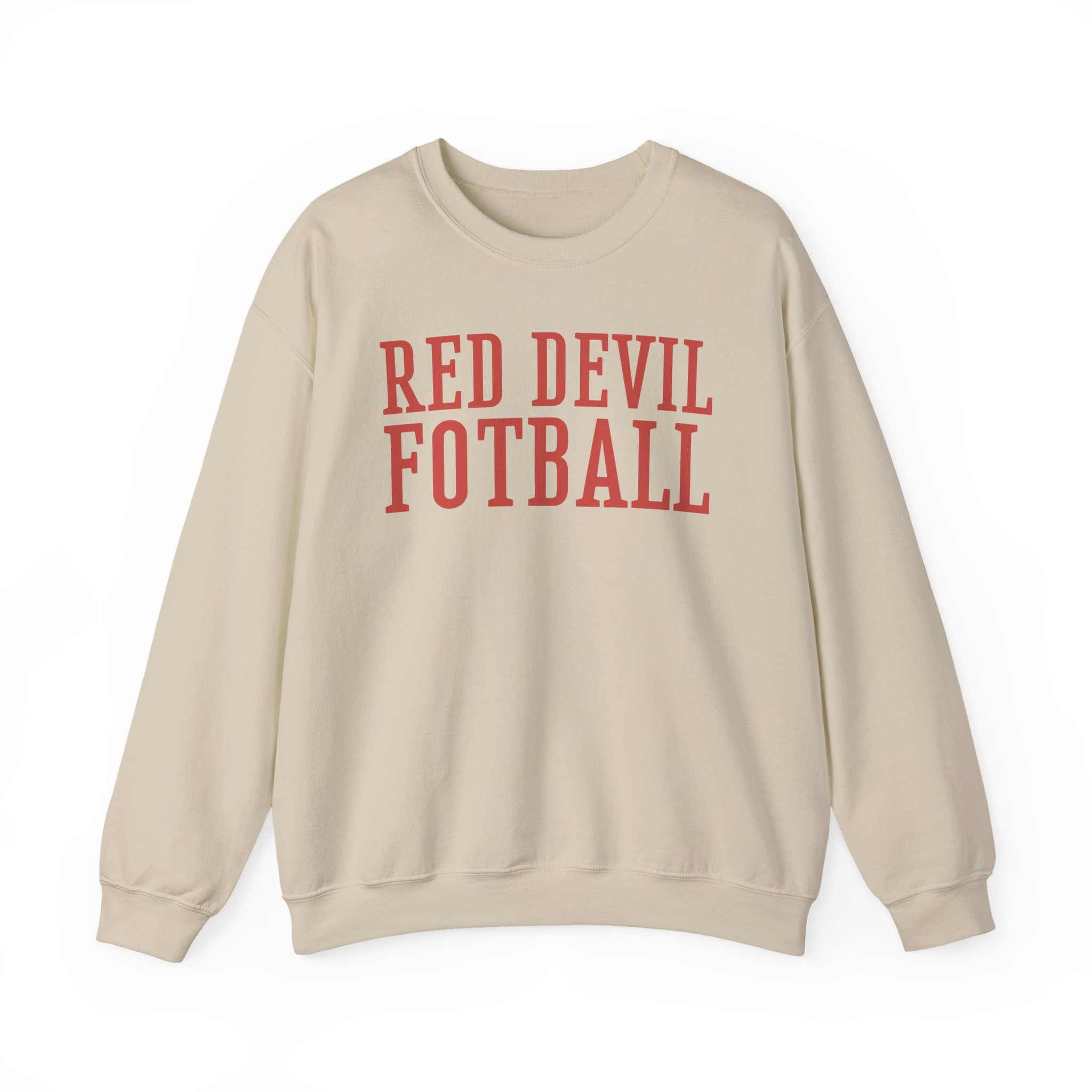 Shaboozey Red Devil Football Unisex Heavy Blendâ„¢ Crewneck Sweatshirt
