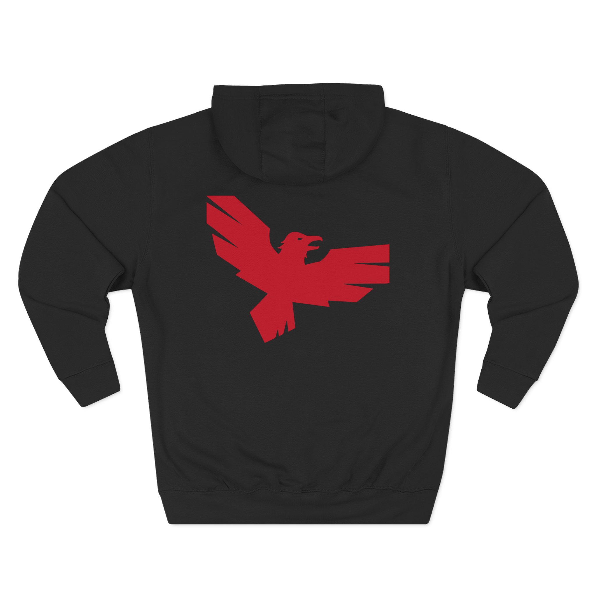 Carolina Royal Ravens Three-Panel Fleece Hoodie