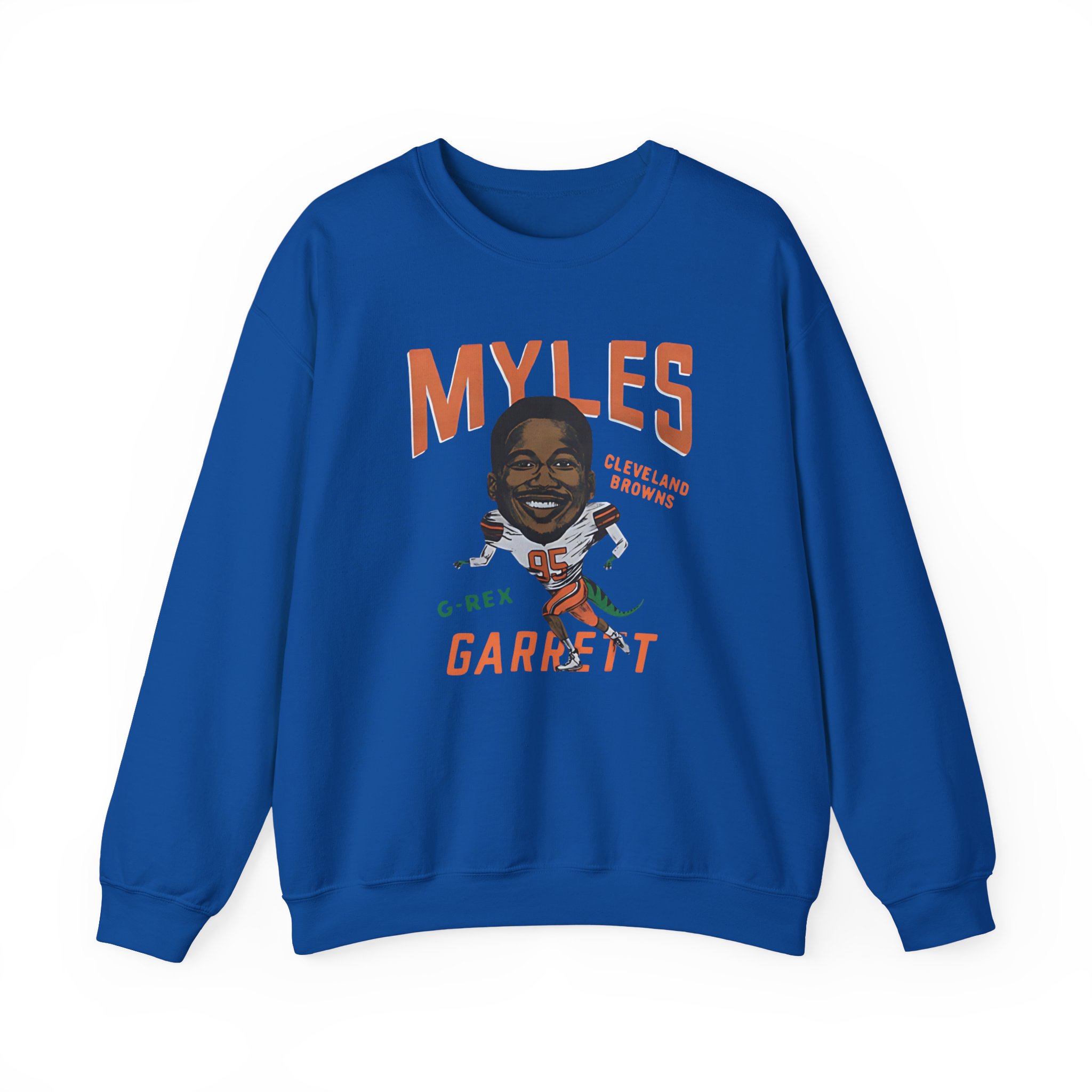 Myles Garrett Cleveland Browns Unisex Heavy Blendâ„¢ Crewneck Sweatshirt