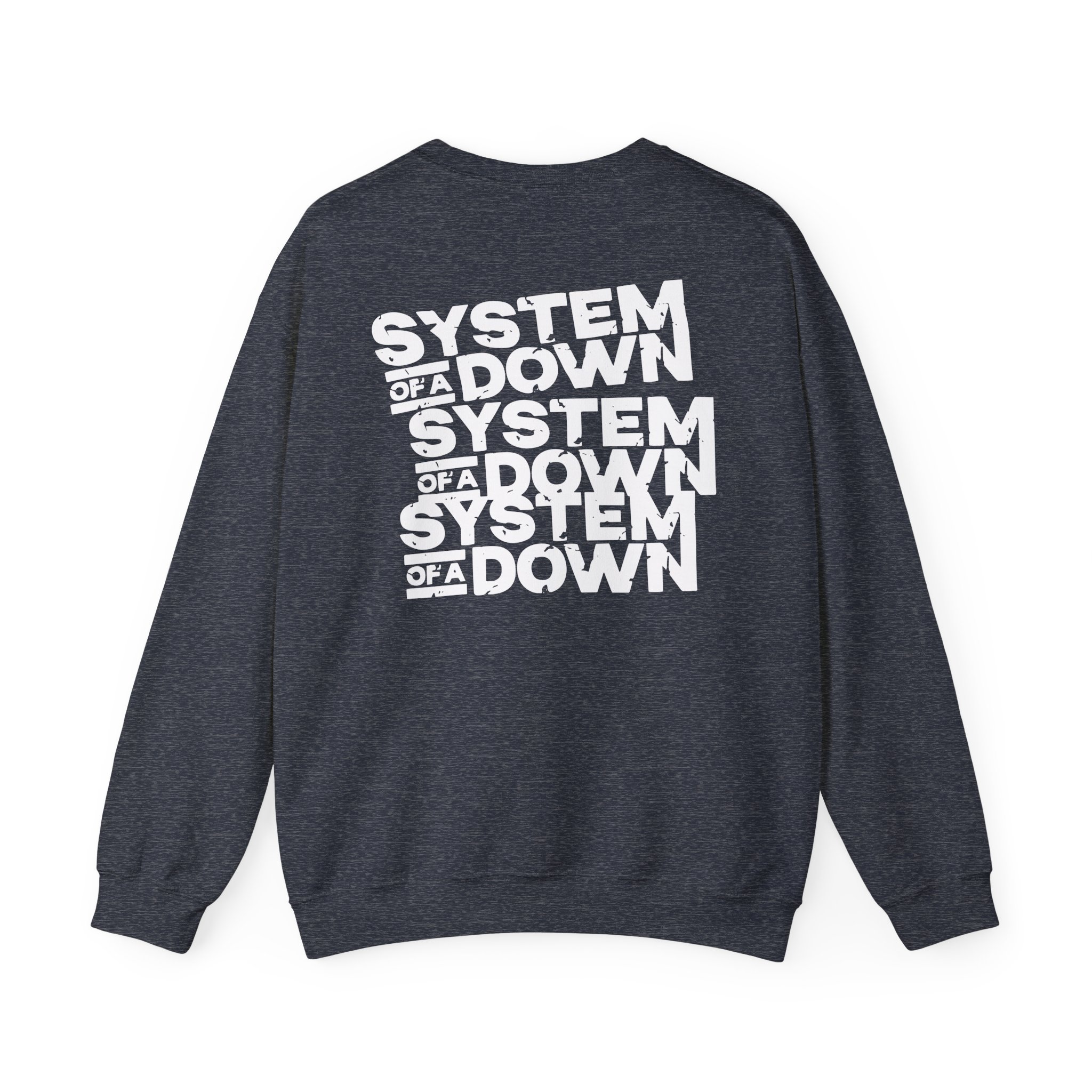 System of a Down Awake Distressed Unisex Heavy Blendâ„¢ Crewneck Sweatshirt