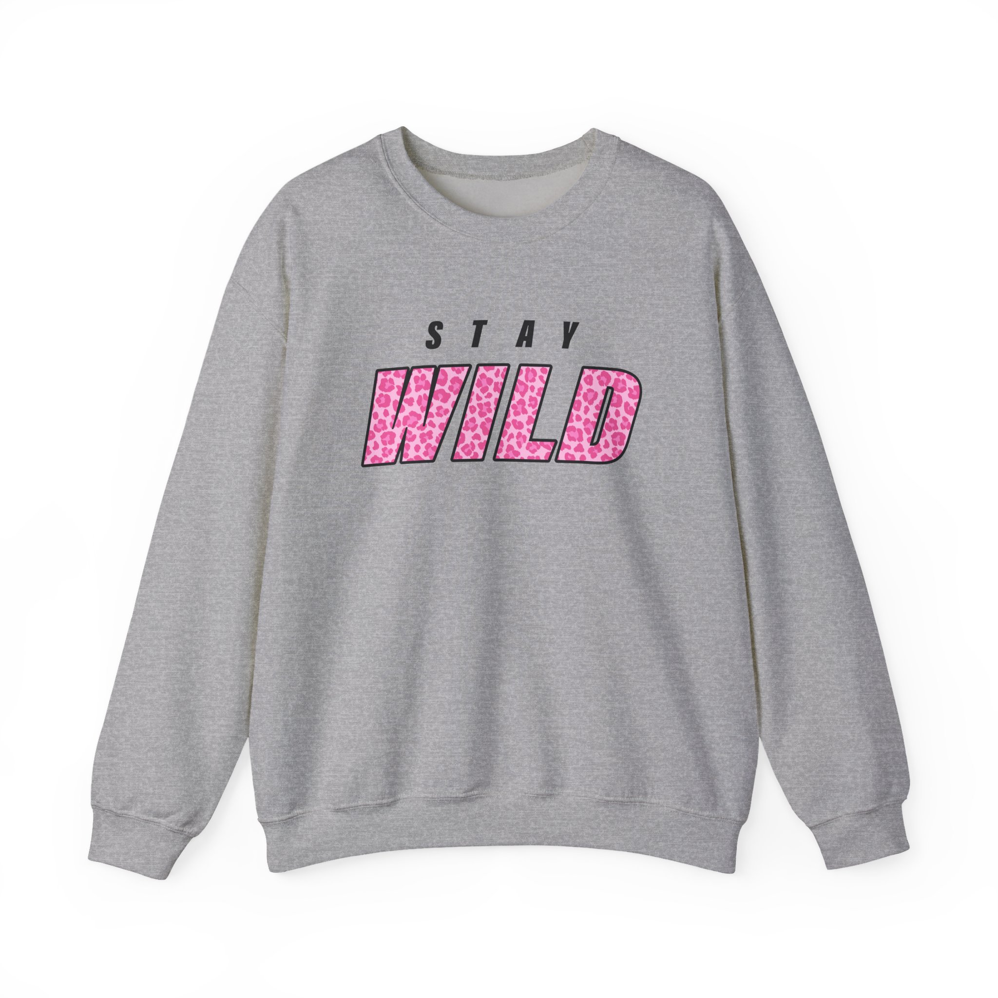 Wild Pink Unisex Heavy Blendâ„¢ Crewneck Sweatshirt