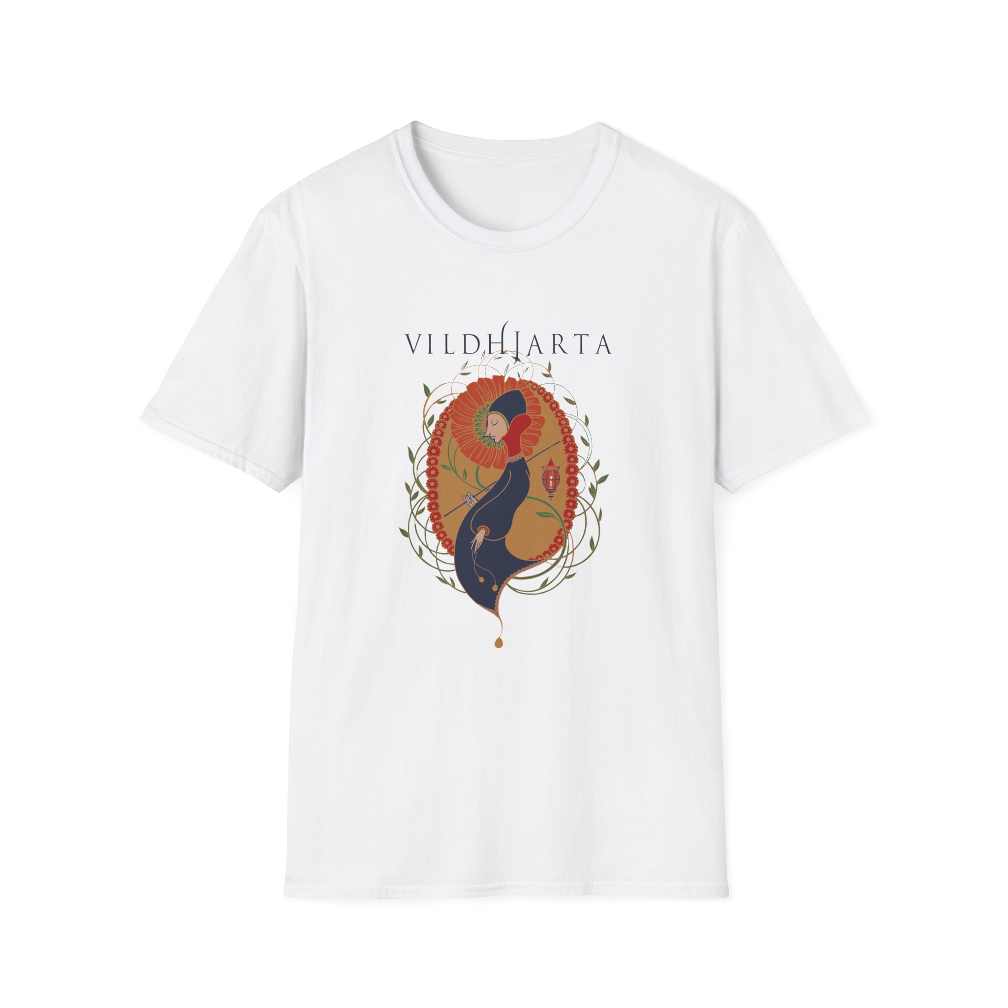 Vildhjarta Lantern Lady Unisex Softstyle T-shirt