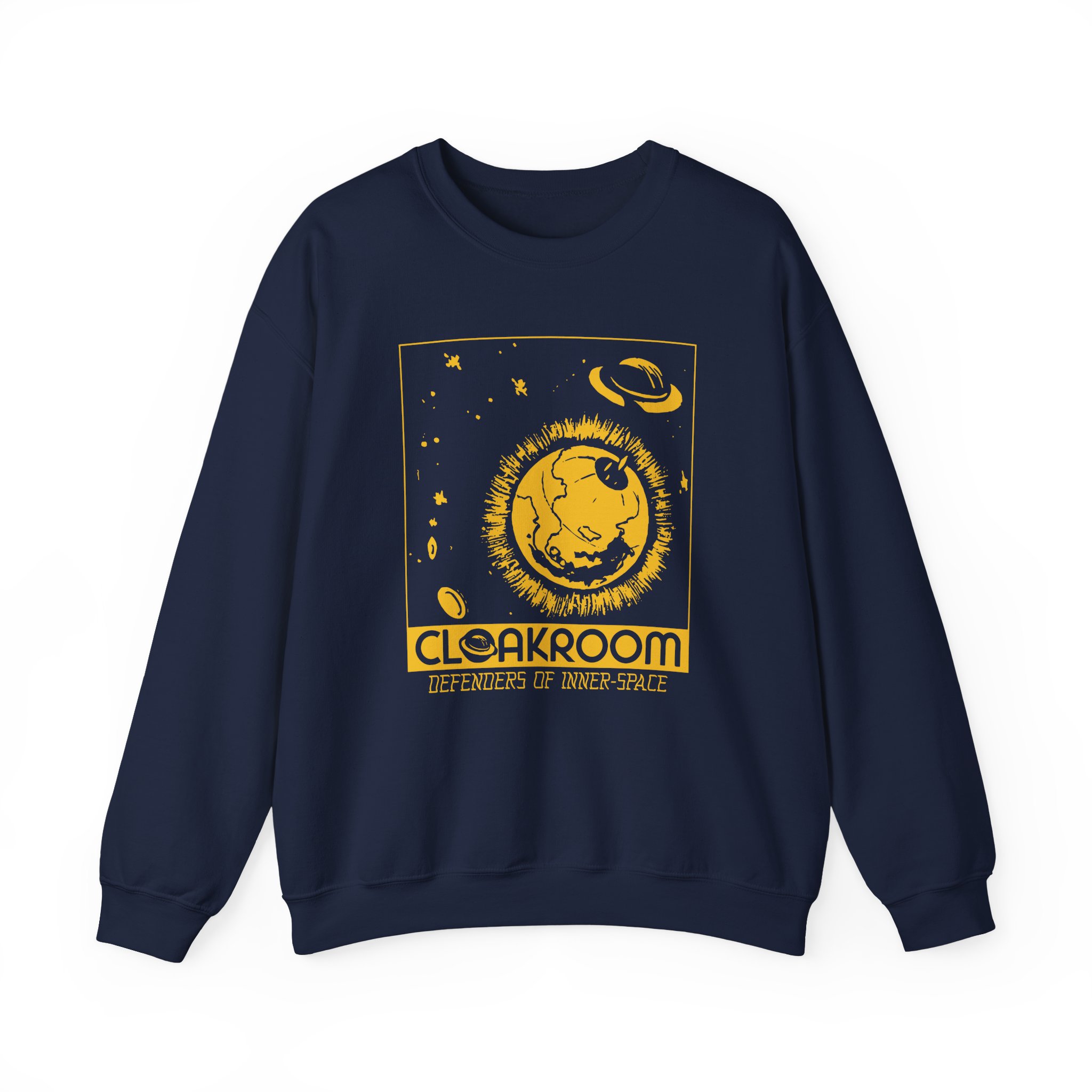Cloakroom Inner Space Unisex Heavy Blendâ„¢ Crewneck Sweatshirt