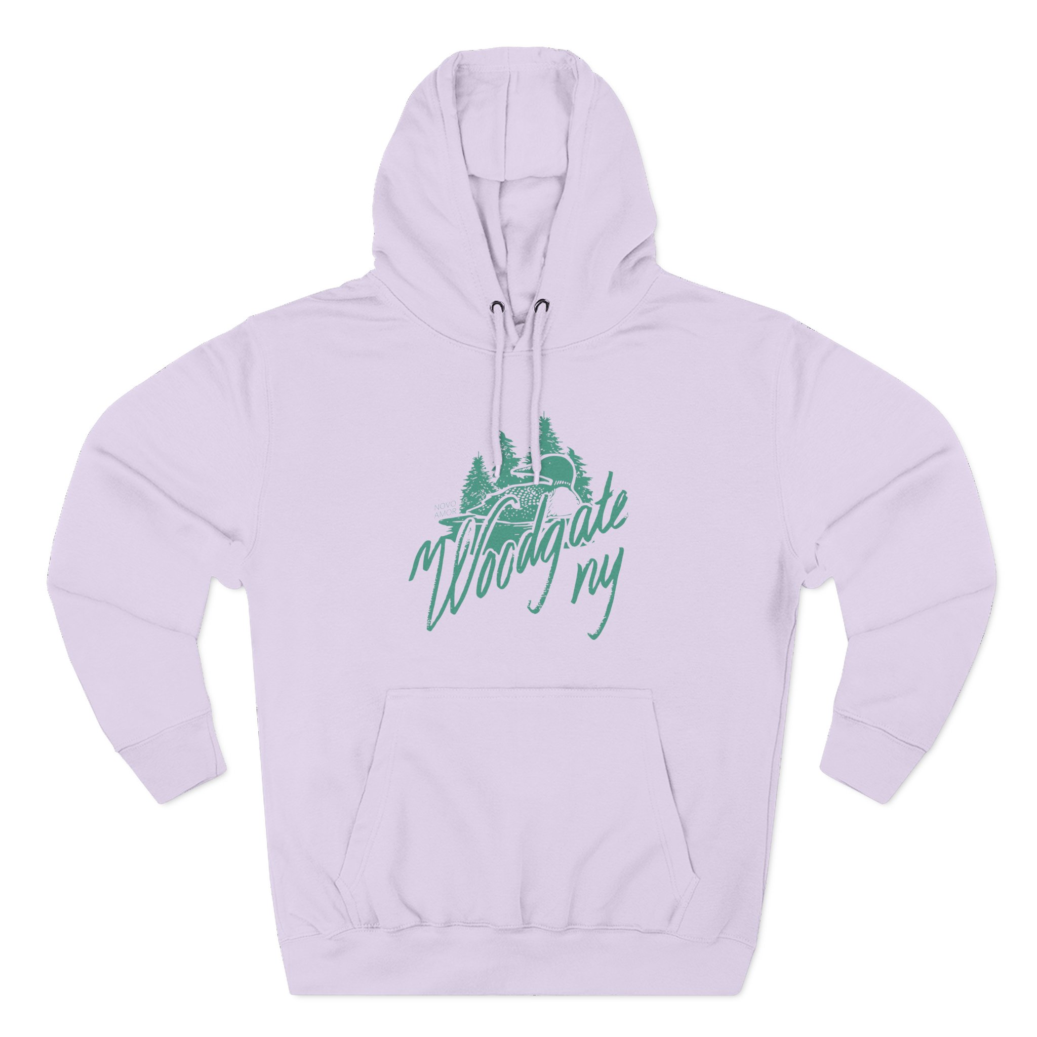 Novo Amor Woodgate Ny Three-Panel Fleece Hoodie