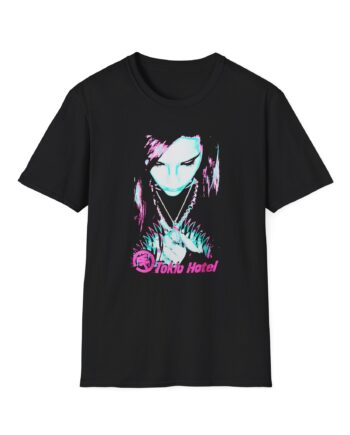 Kaulitz Hills Tokio Hotel Face Unisex Softstyle T-Shirt