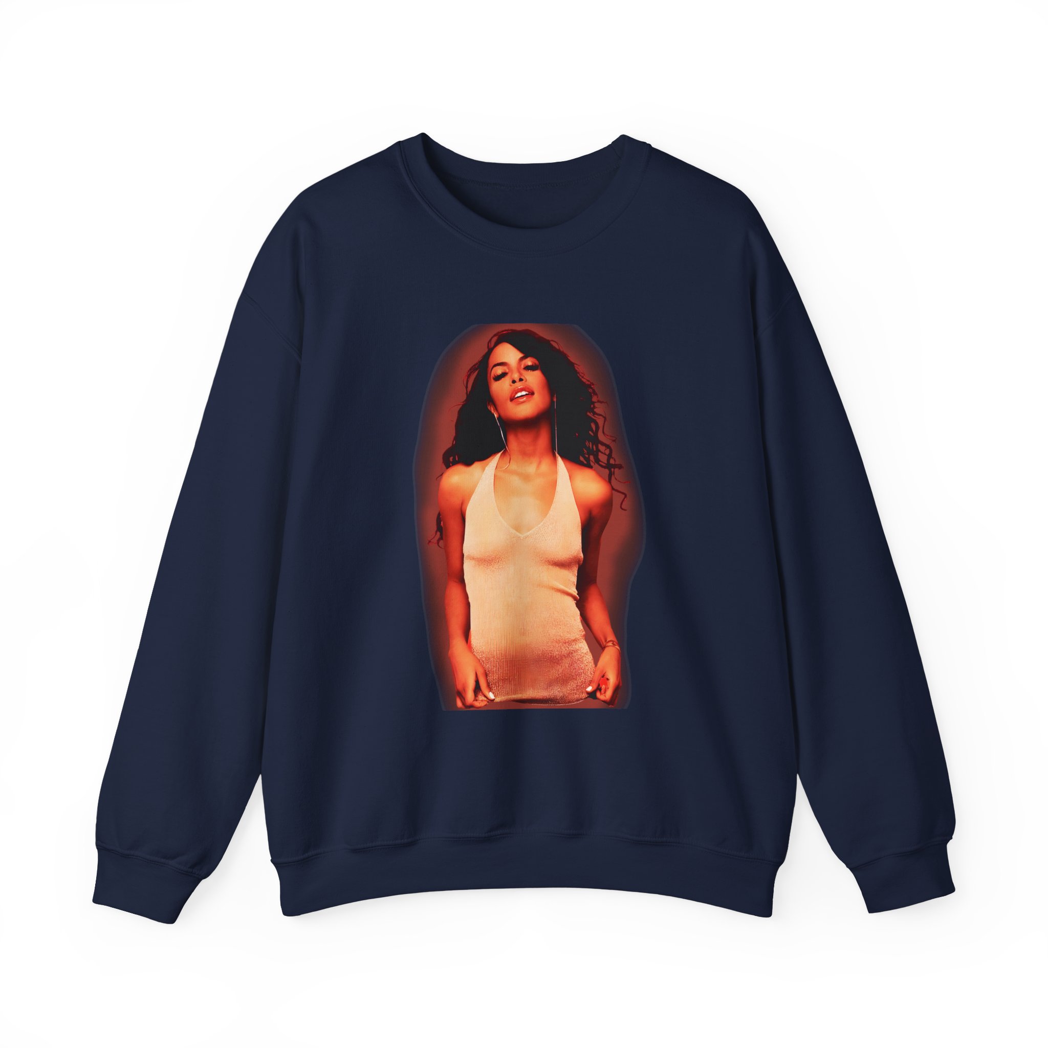 Aaliyah Glow LS Unisex Heavy Blendâ„¢ Crewneck Sweatshirt