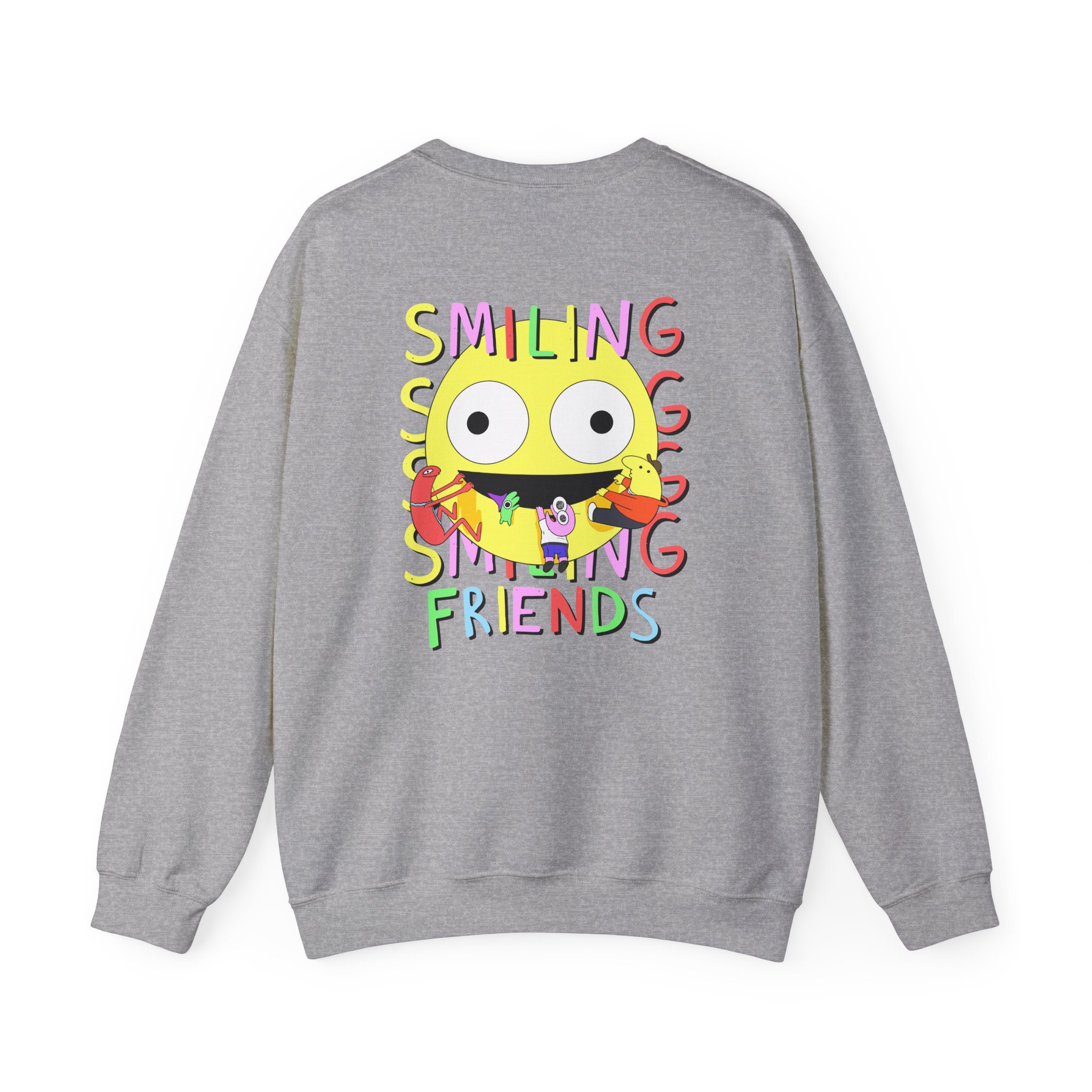Smiling Friends Unisex Heavy Blend Crewneck Sweatshirt