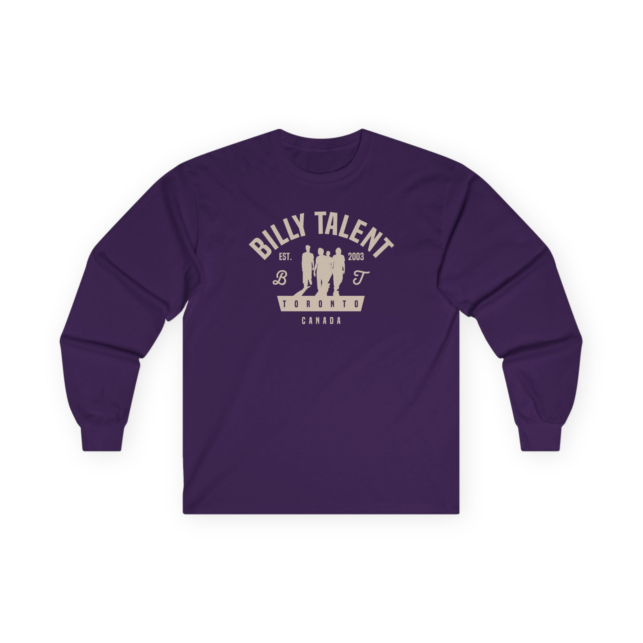 Billy Talent Band Silhouette Unisex Ultra Cotton Long Sleeve Tee
