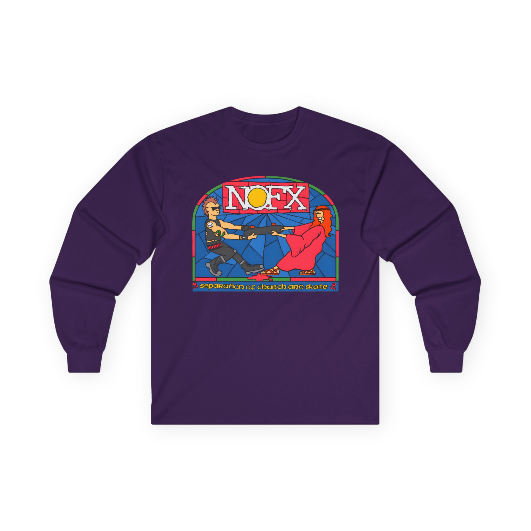 Nofx Seperation Unisex Ultra Cotton Long Sleeve Tee