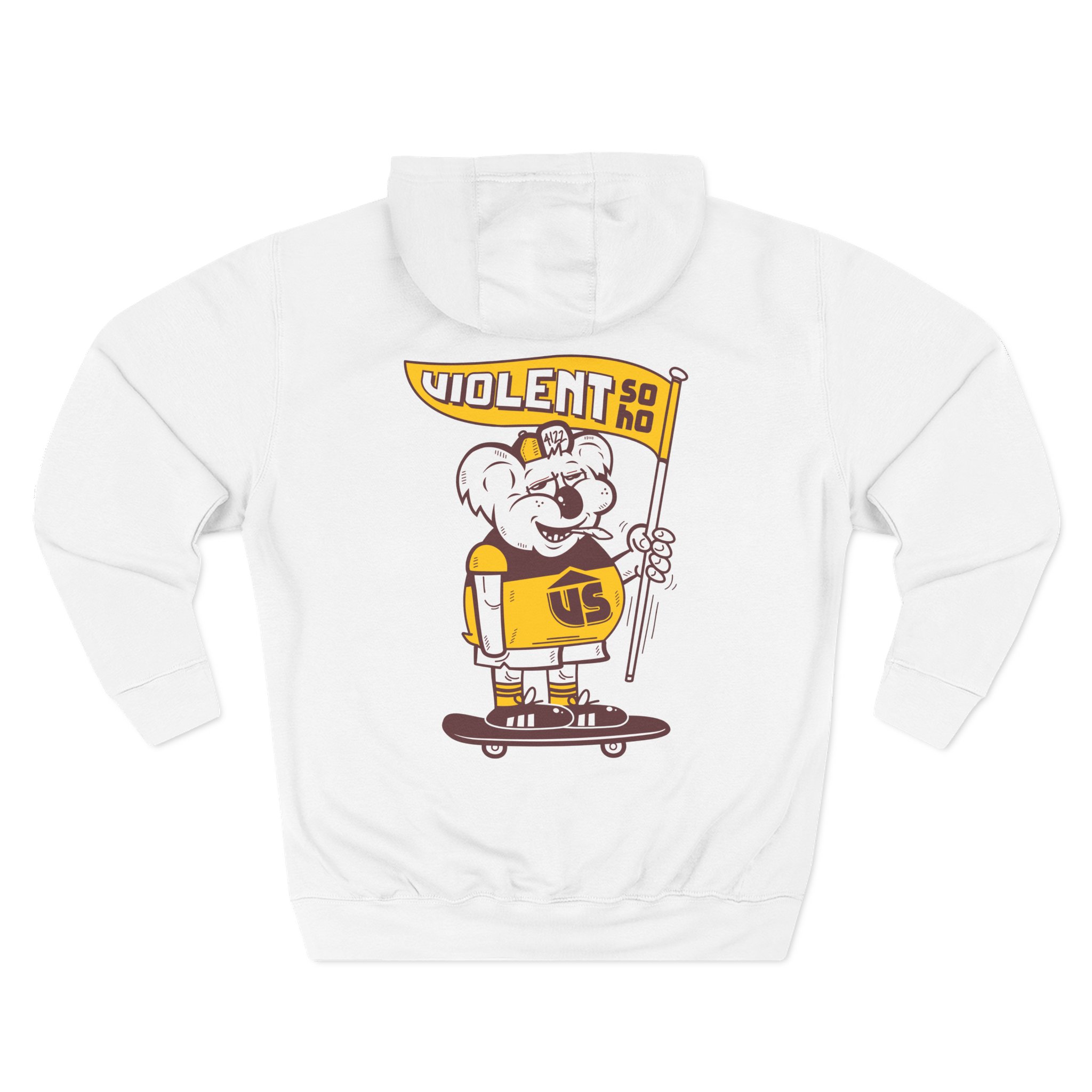 Violent Soho Brisbane Bears Three-Panel Fleece Hoodie