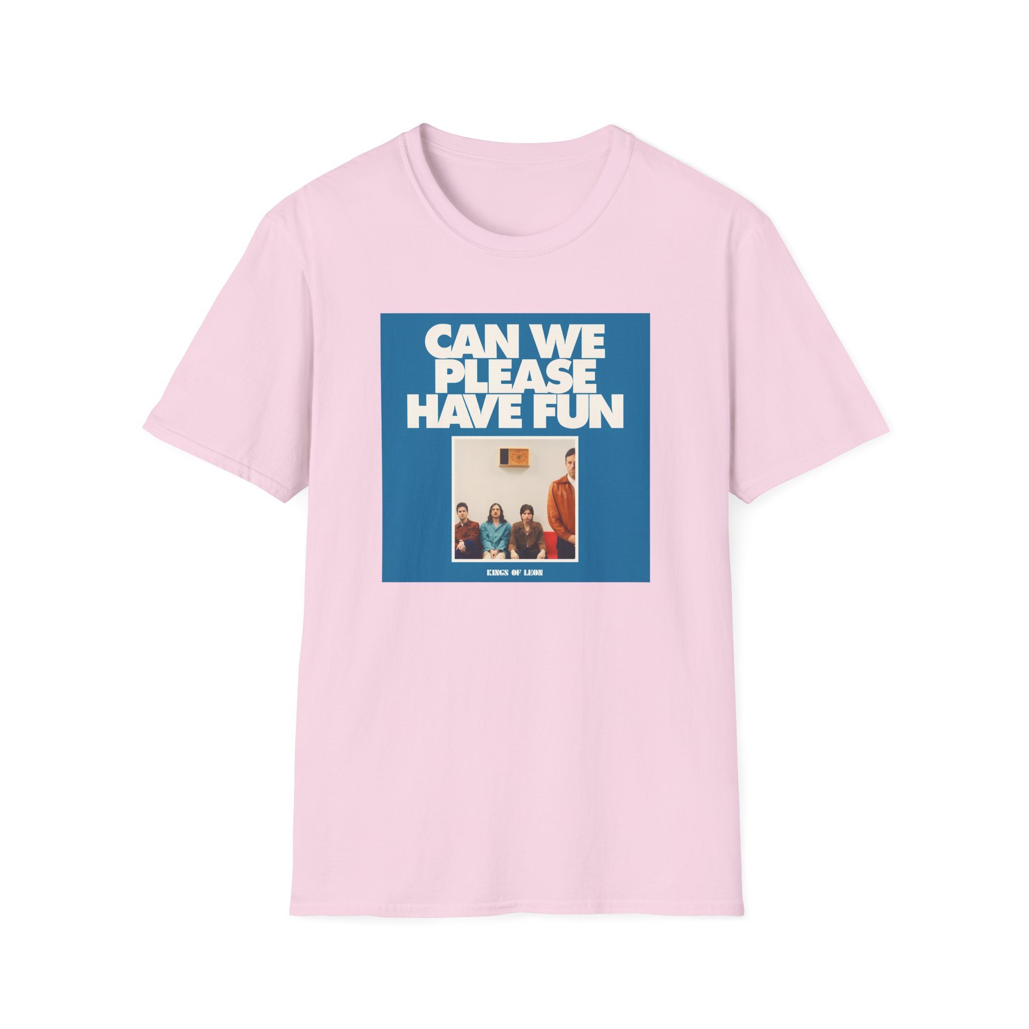 Kings of Leon Can We Please Have Fun Unisex Softstyle T-Shirt