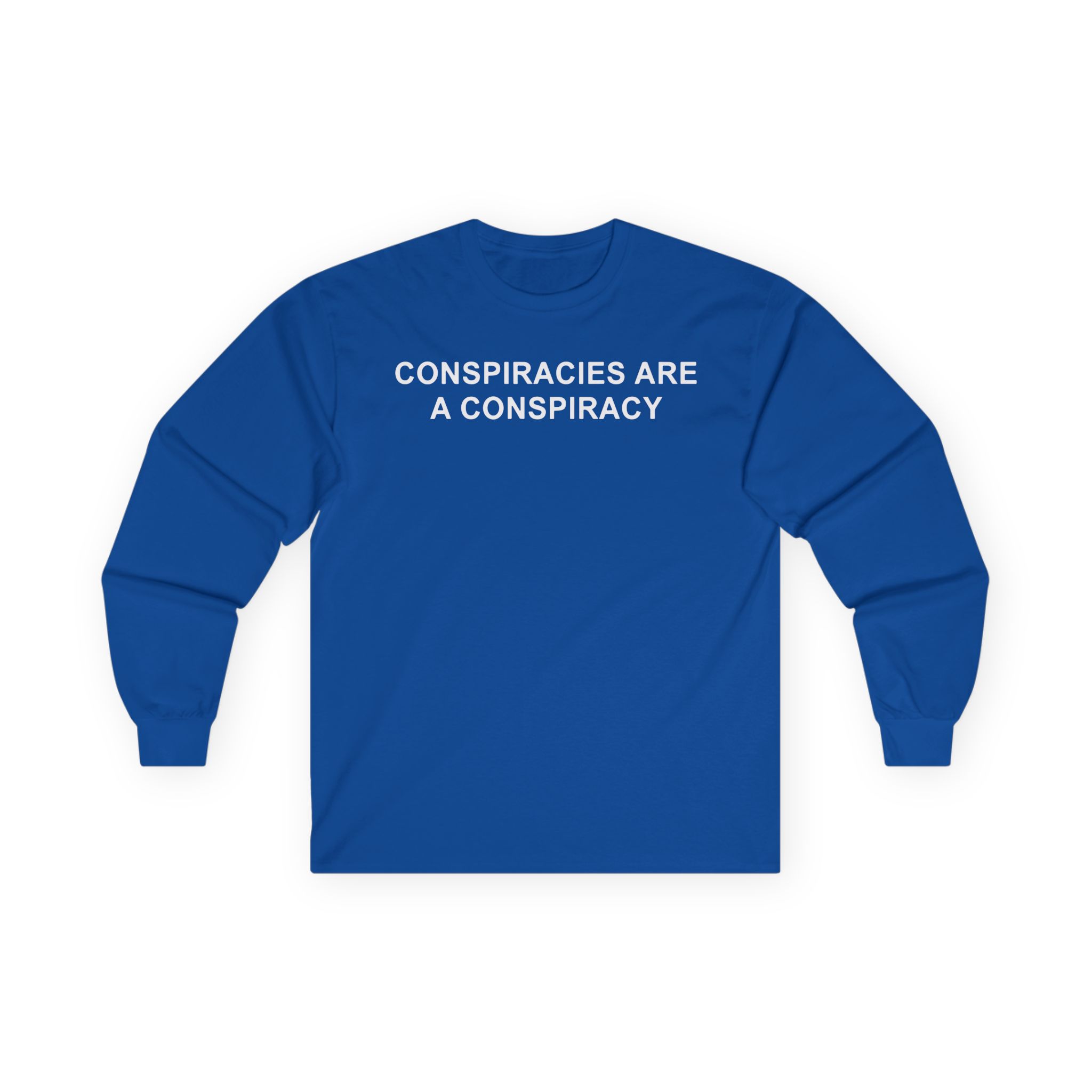 Massive Attack Conspiracies Unisex Ultra Cotton Long Sleeve Tee