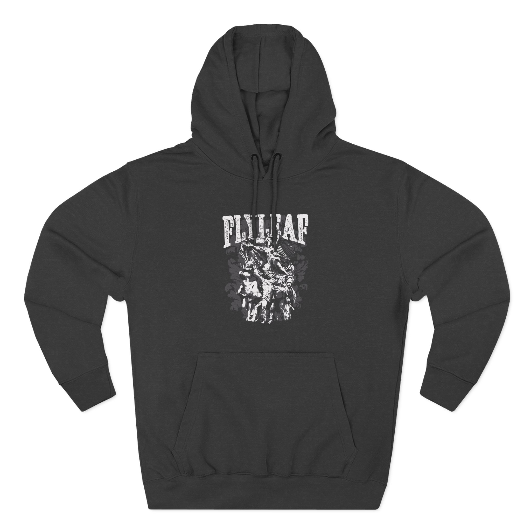 Flyleaf Carved Statues Three-Panel Fleece Hoodie