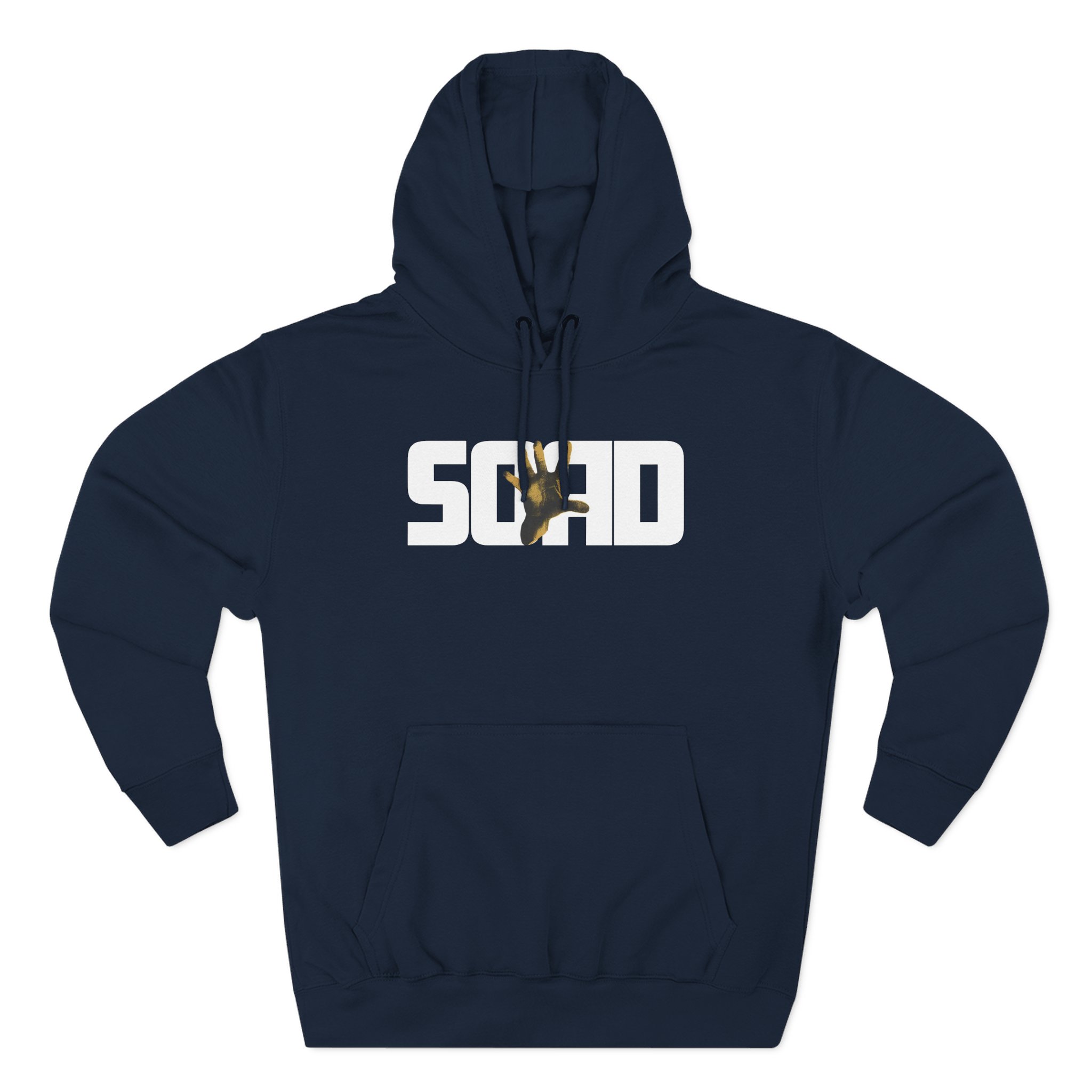 System of a Down Gold Hand Three-Panel Fleece Hoodie