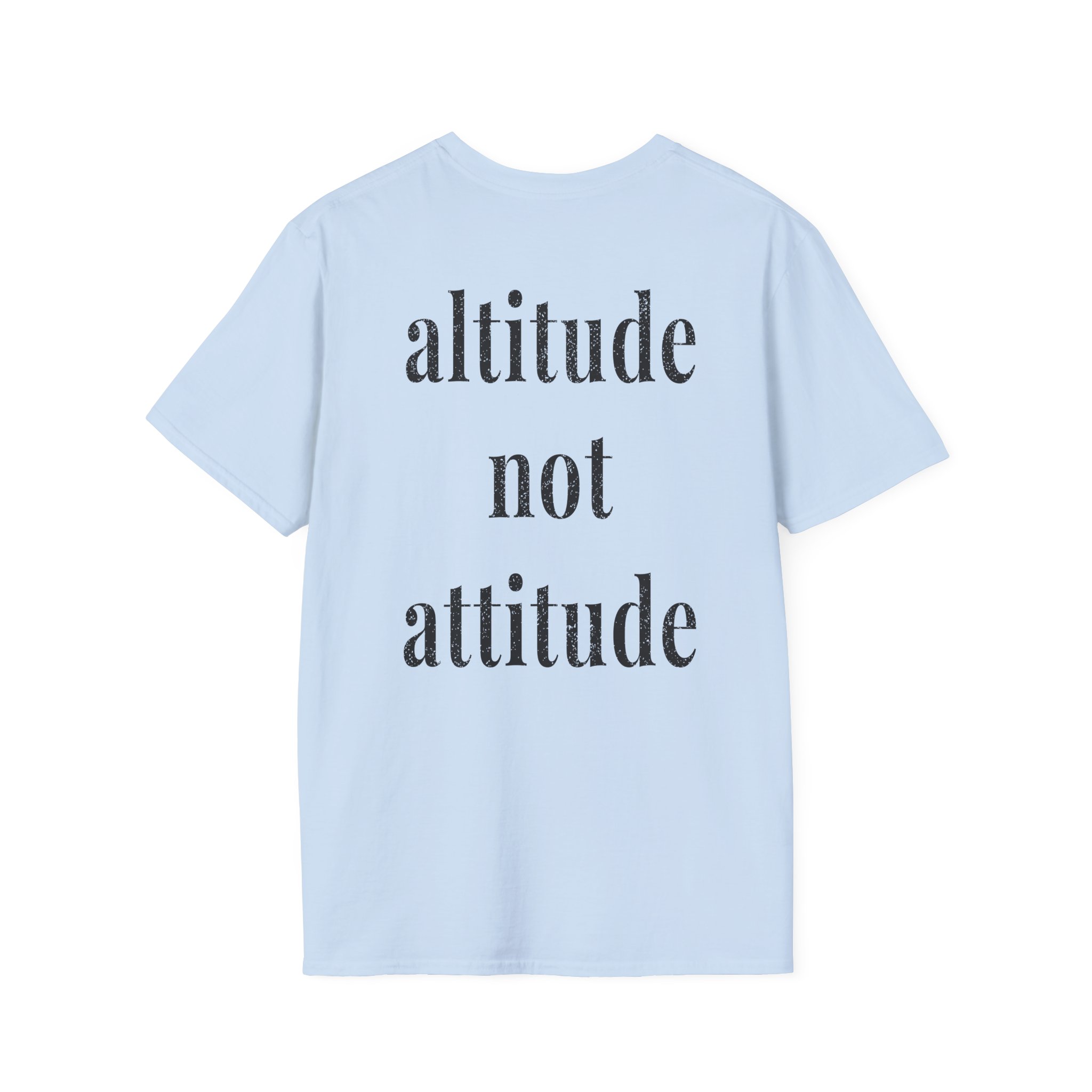 The Smashing Pumpkins Altitude Not Attitude Unisex Softstyle T-Shirt