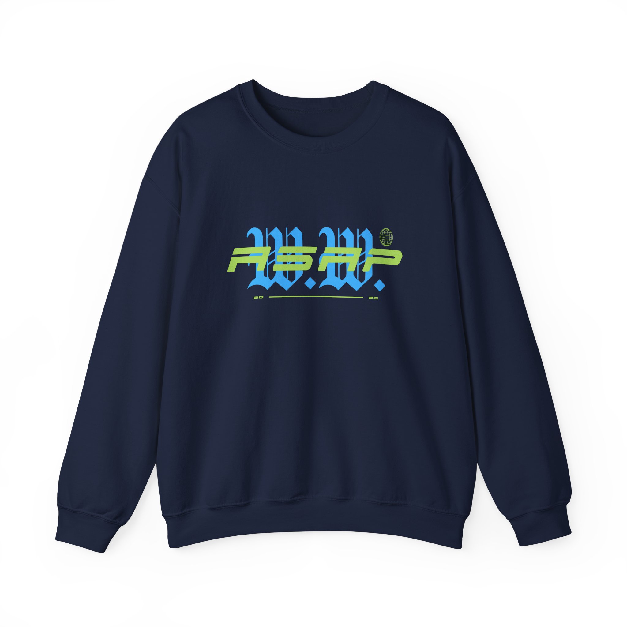 Asap Mob Worldwide Unisex Heavy Blendâ„¢ Crewneck Sweatshirt