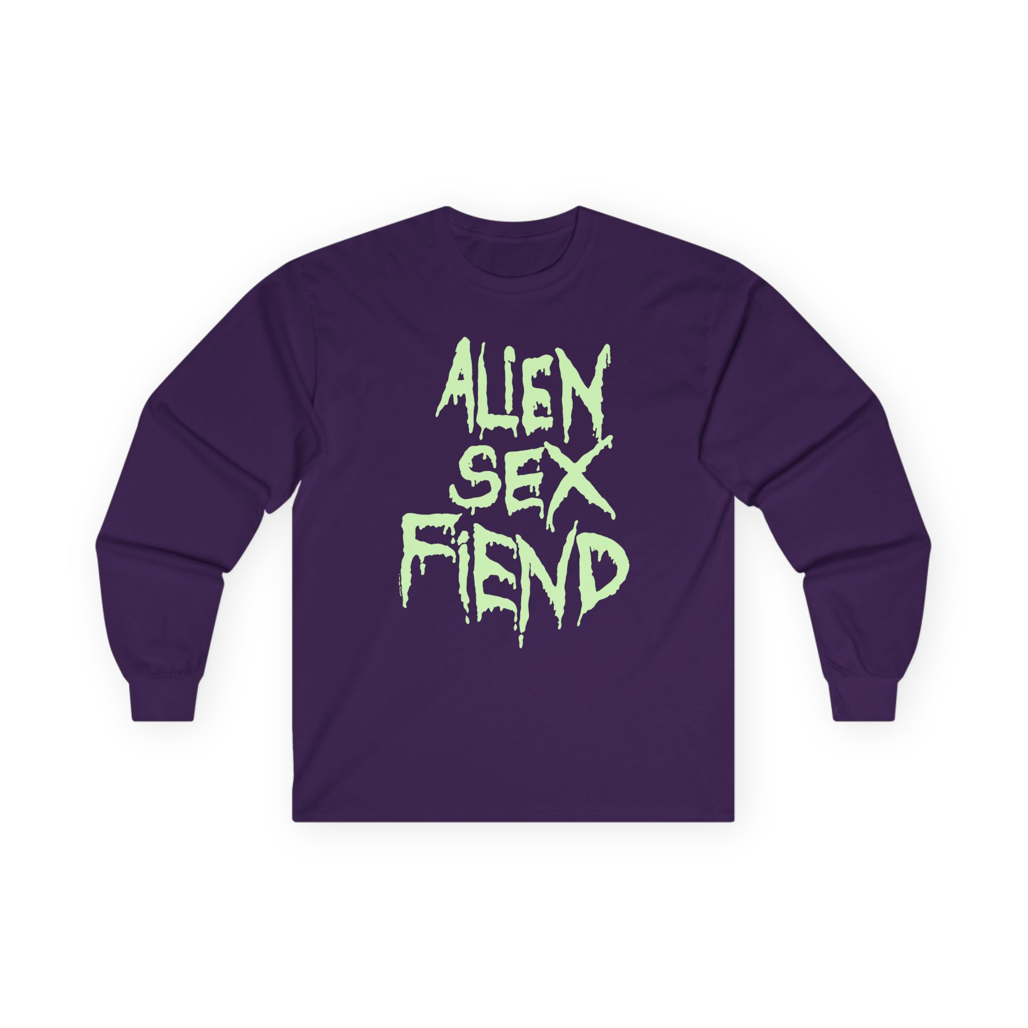 Alien Sex Fiend Glow in the Dark Unisex Ultra Cotton Long Sleeve Tee