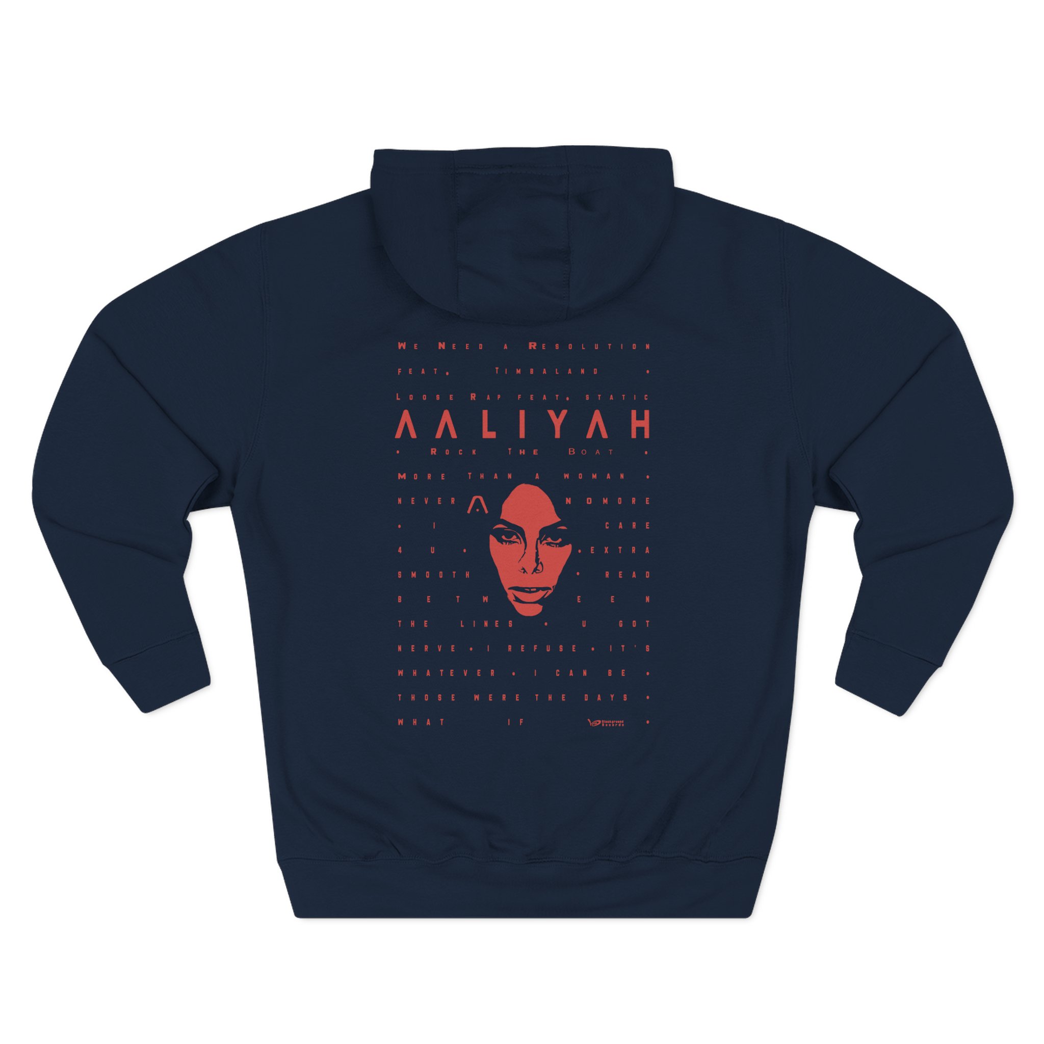 Aaliyah Glow LS Three-Panel Fleece Hoodie