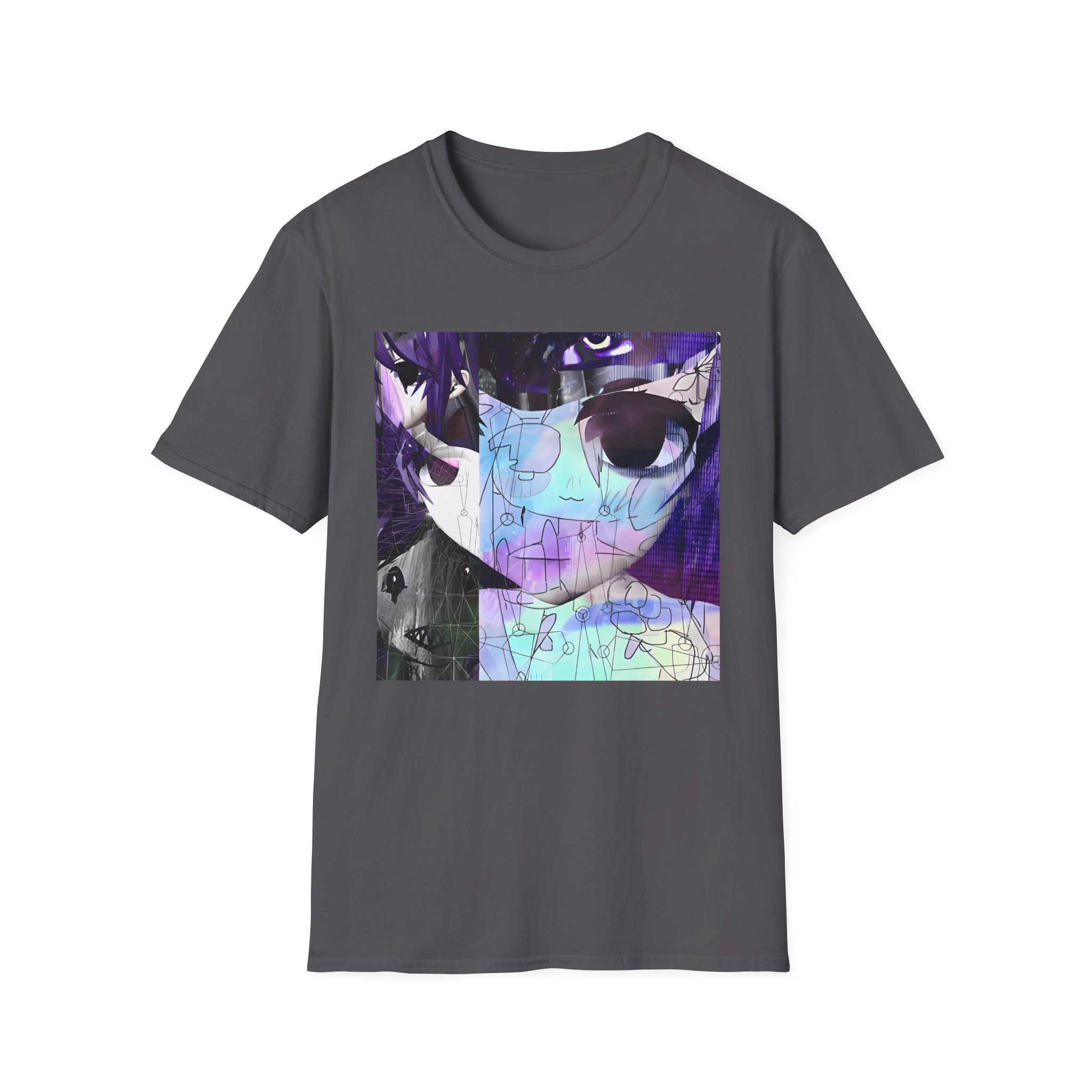 Sewerslvt Skitzofrenia Simulation Album Cover Unisex Softstyle T-Shirt