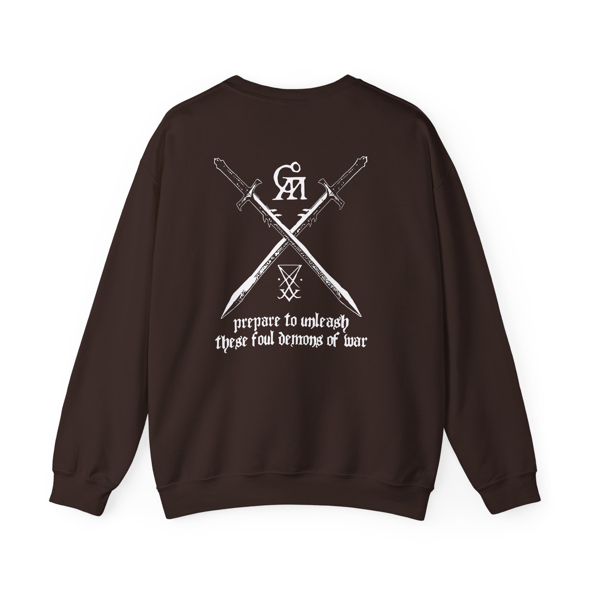Goatwhore no Mercy Unisex Heavy Blendâ„¢ Crewneck Sweatshirt