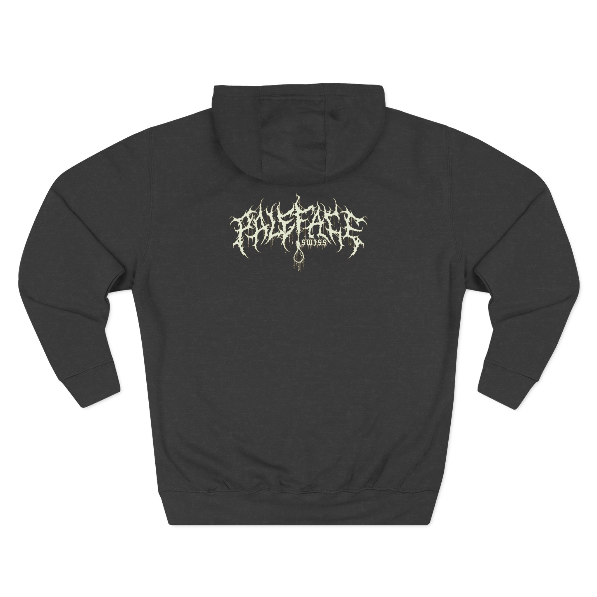 Paleface Cursed Cat Three-Panel Fleece Hoodie