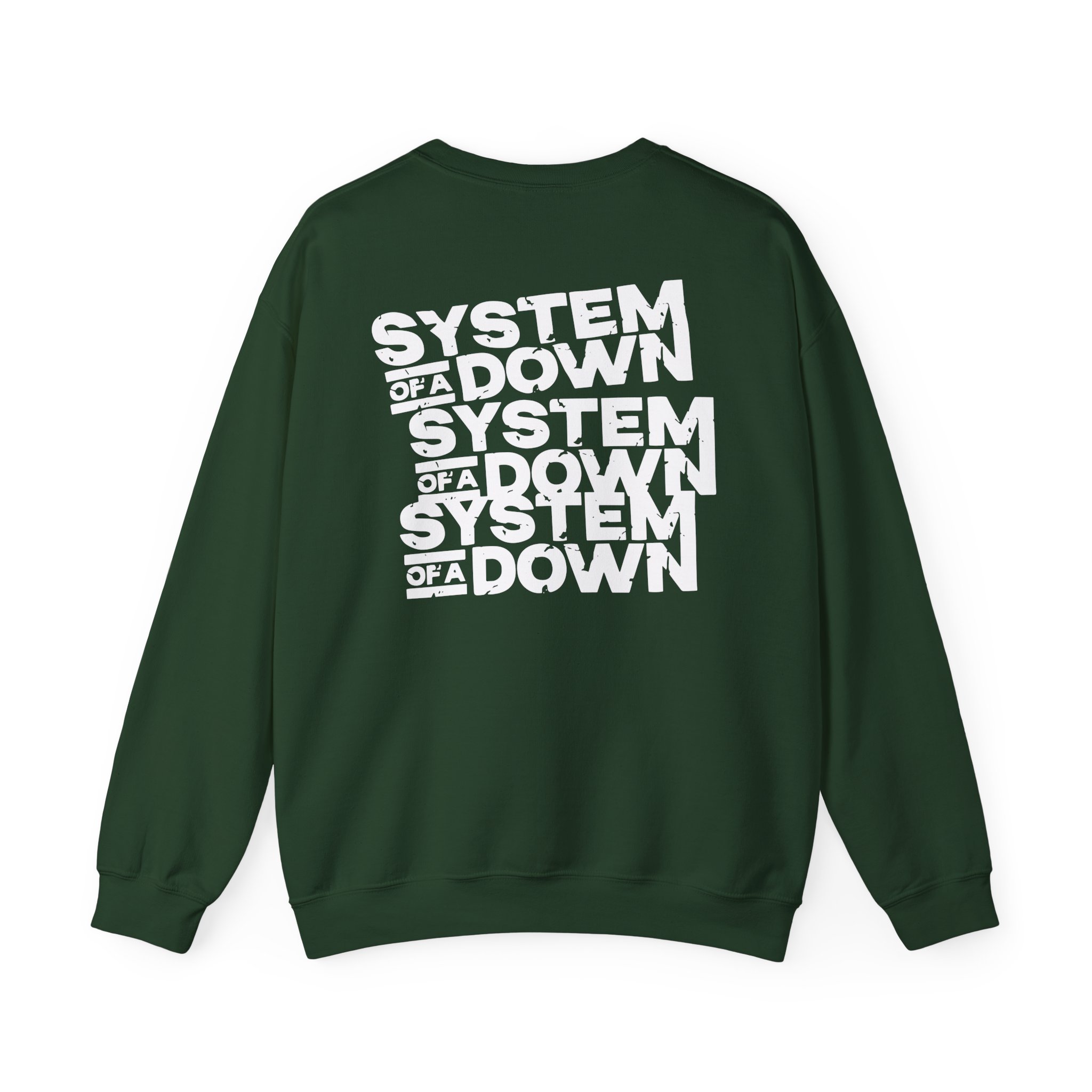 System of a Down Awake Distressed Unisex Heavy Blendâ„¢ Crewneck Sweatshirt