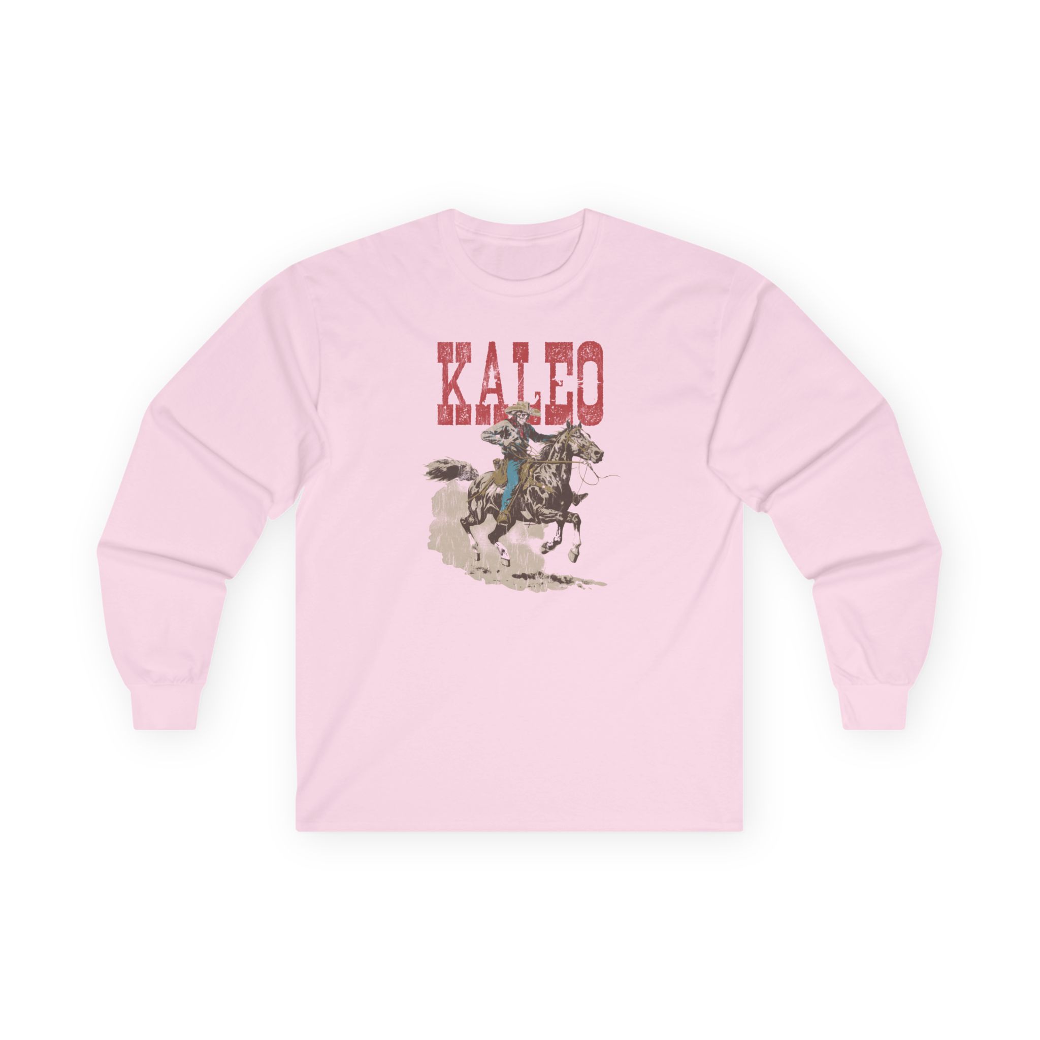 Kaleo Horse Racing Skeleton Unisex Ultra Cotton Long Sleeve Tee