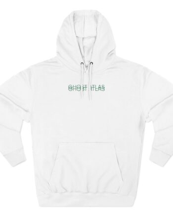 Ghost Atlas Flowers Three-Panel Fleece Hoodie