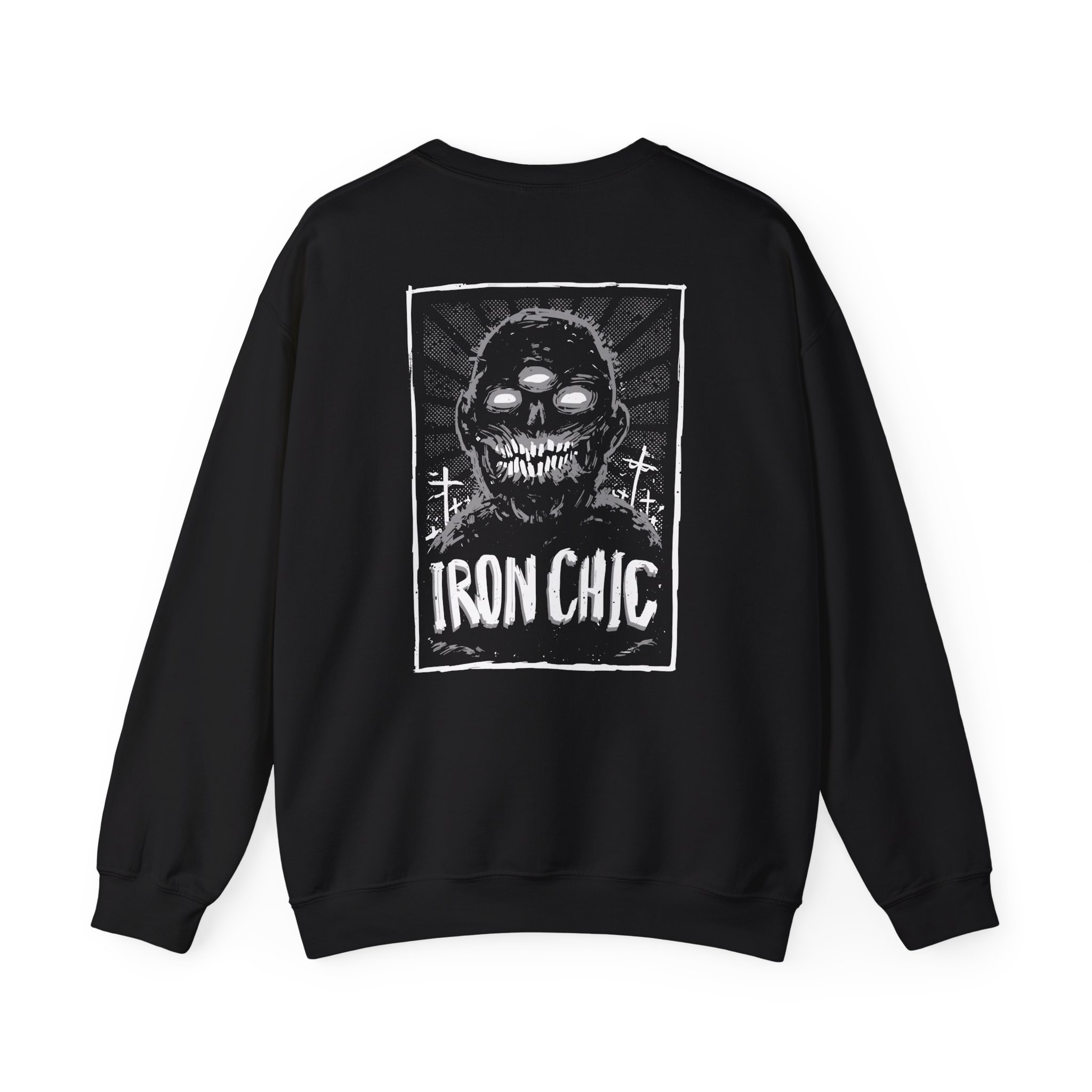 Iron Chic Golgotha Unisex Heavy Blendâ„¢ Crewneck Sweatshirt