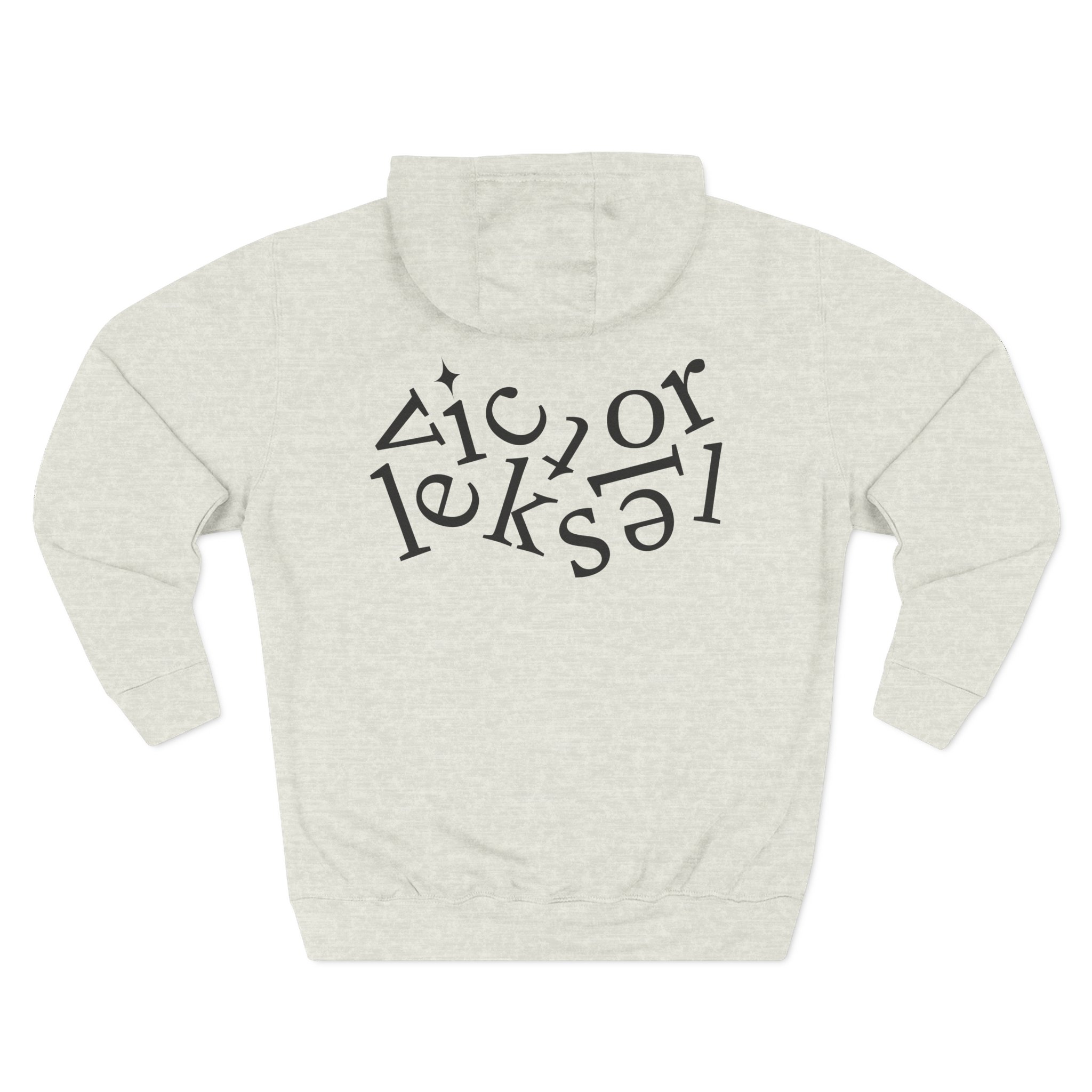 Victor Leksell Three-Panel Fleece Hoodie