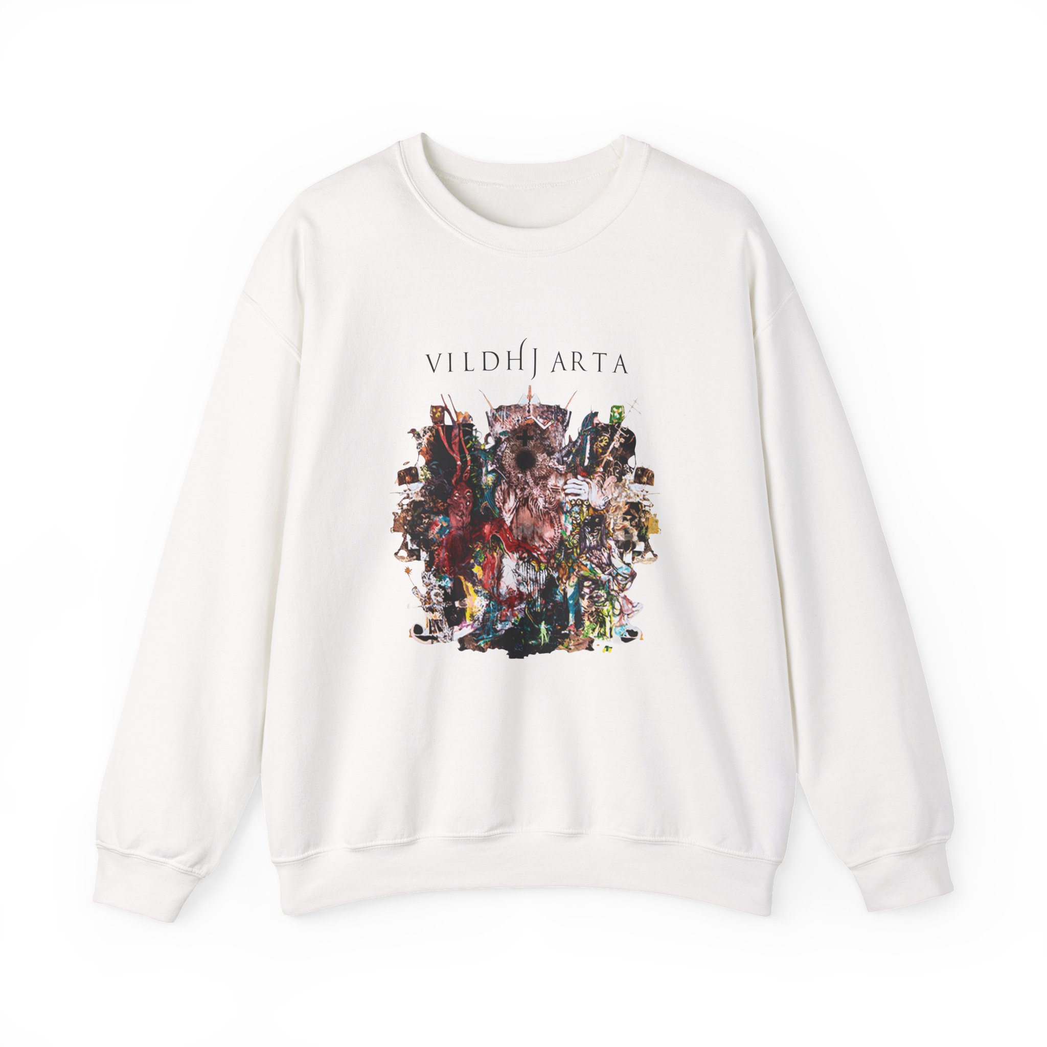 Vildhjarta Kristallfågel Unisex Heavy Blend Crewneck Sweatshirt
