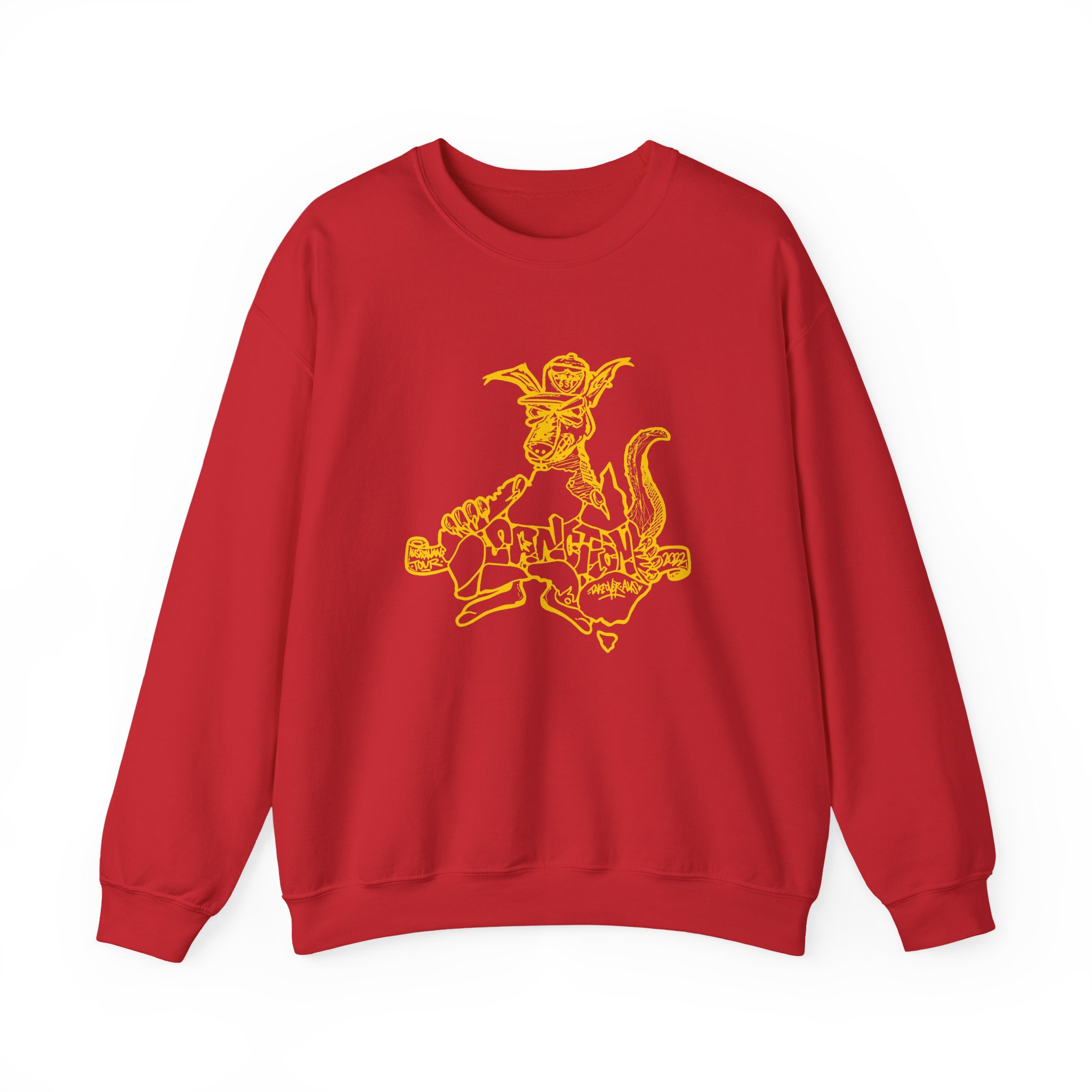 Sanction Kangaroo Unisex Heavy Blendâ„¢ Crewneck Sweatshirt