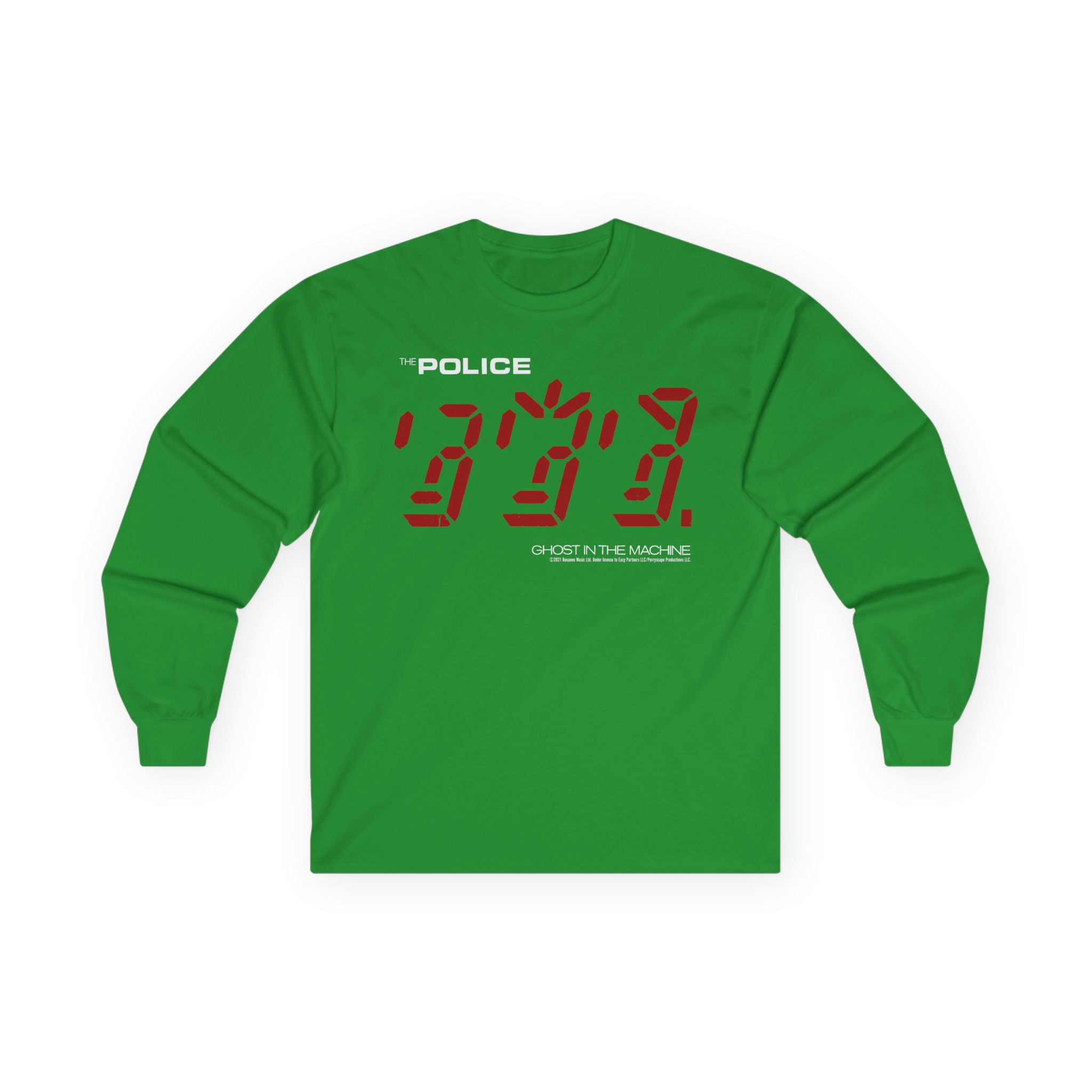 The Police Ghost in the Machine Unisex Ultra Cotton Long Sleeve Tee