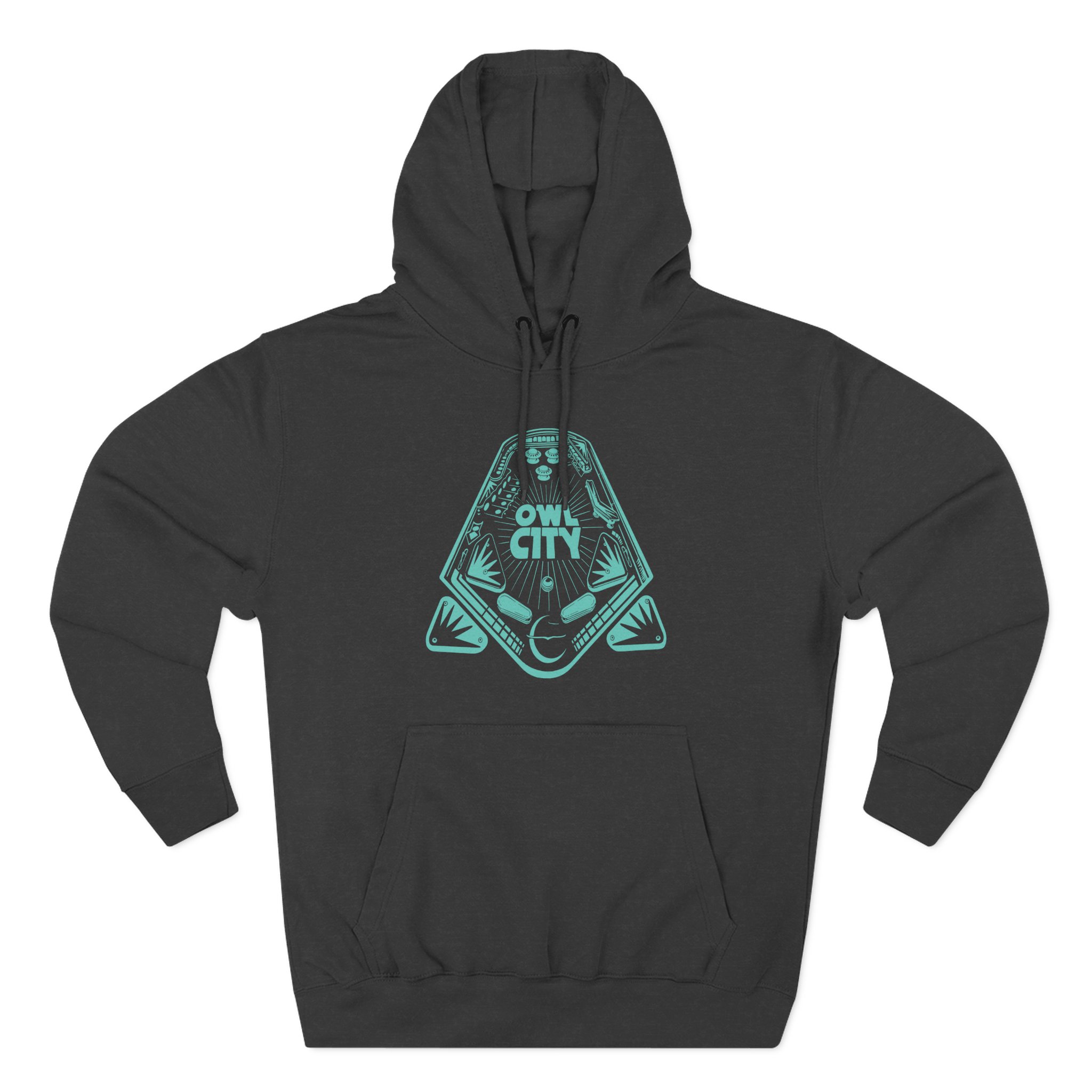Owl City Pinball Three-Panel Fleece Hoodie