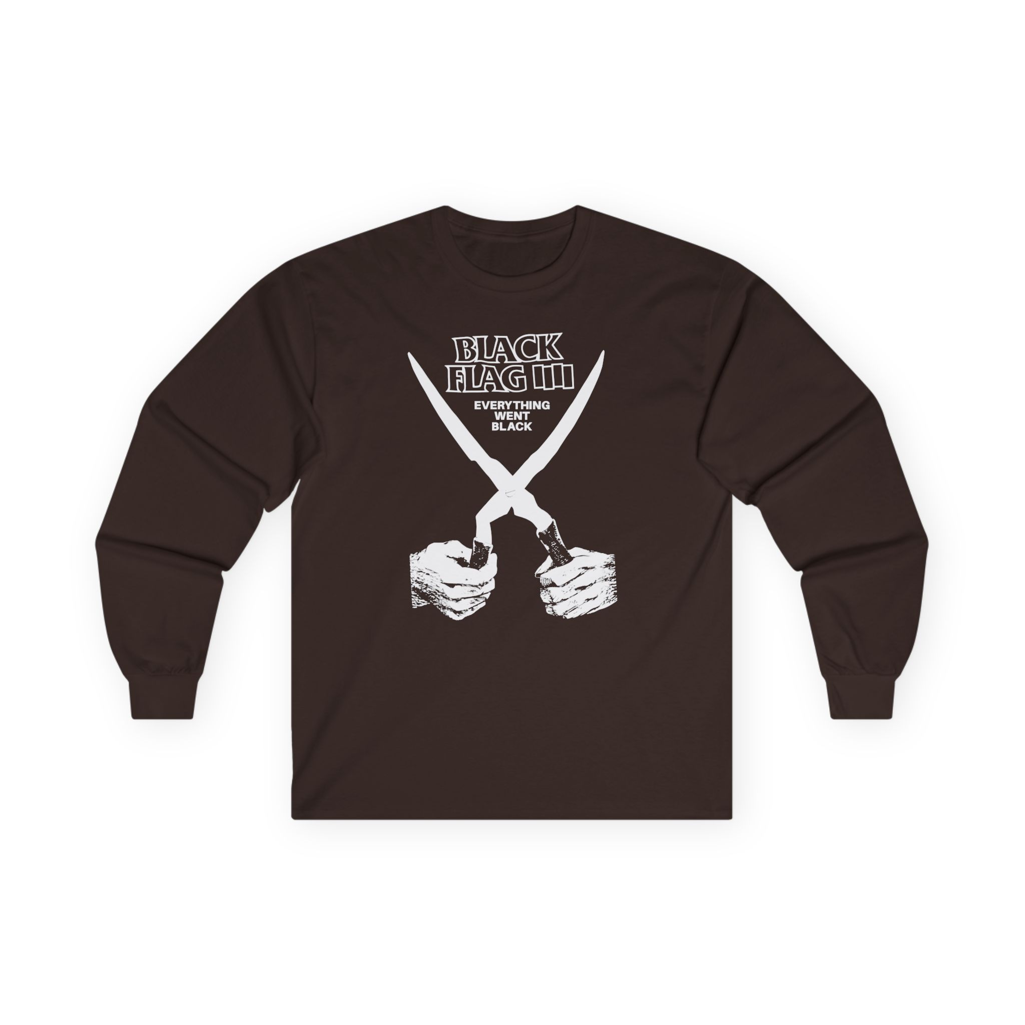Black Flag Everything Went Unisex Ultra Cotton Long Sleeve Tee