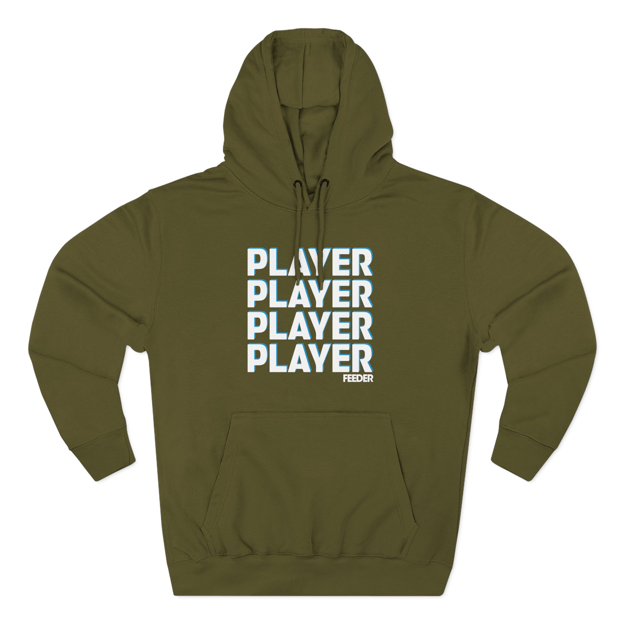 Feeder Player Three-Panel Fleece Hoodie