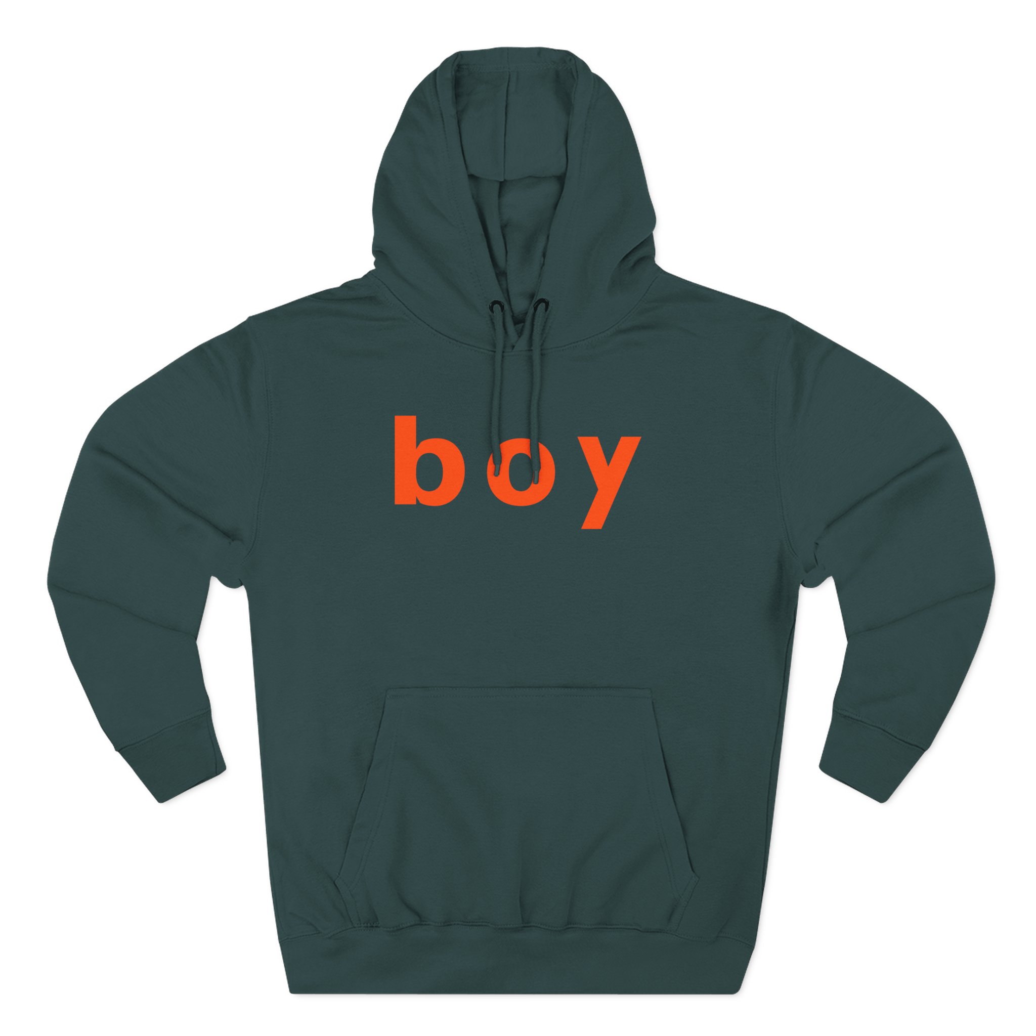 TK Boy Three-Panel Fleece Hoodie