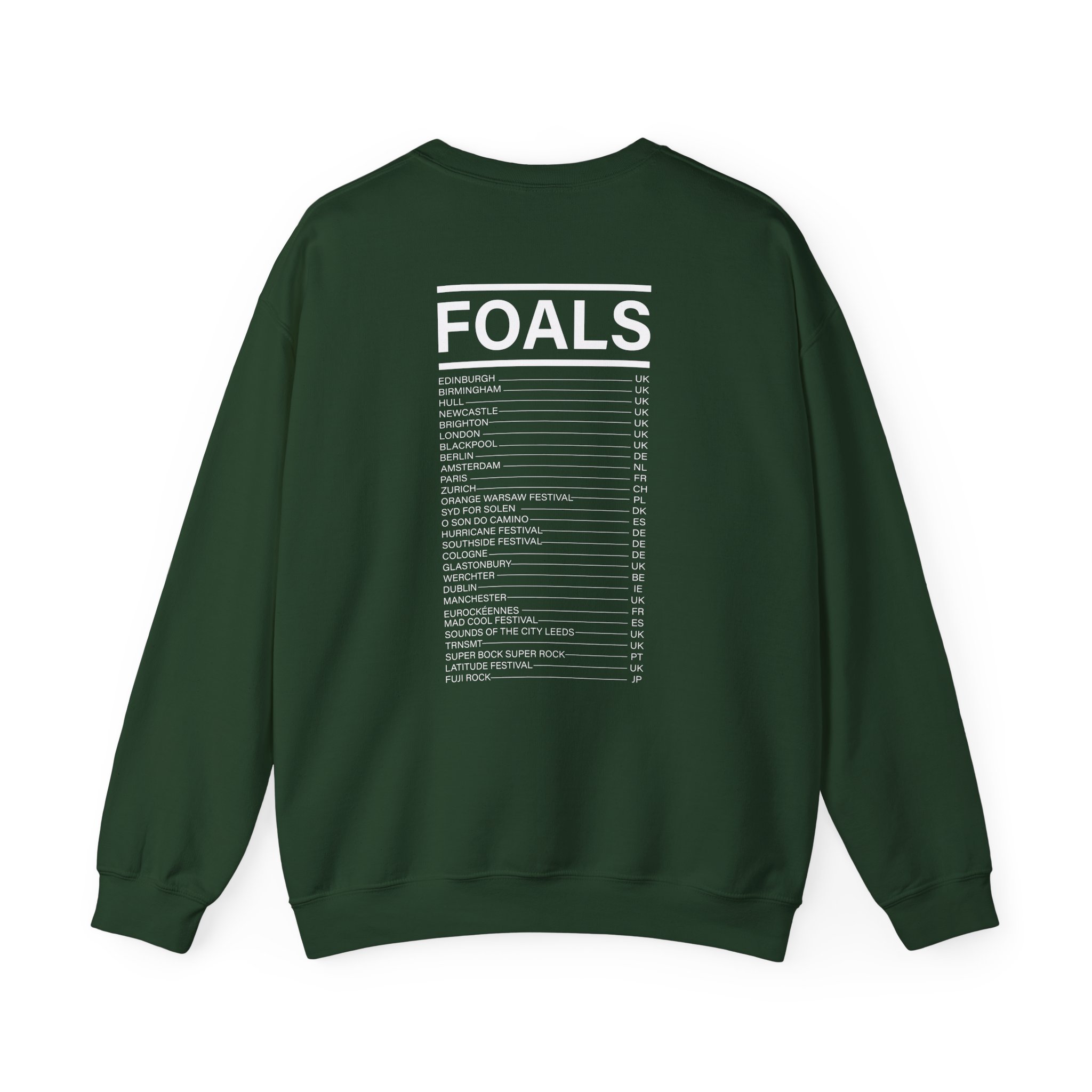 Foals Red Rose Unisex Heavy Blendâ„¢ Crewneck Sweatshirt