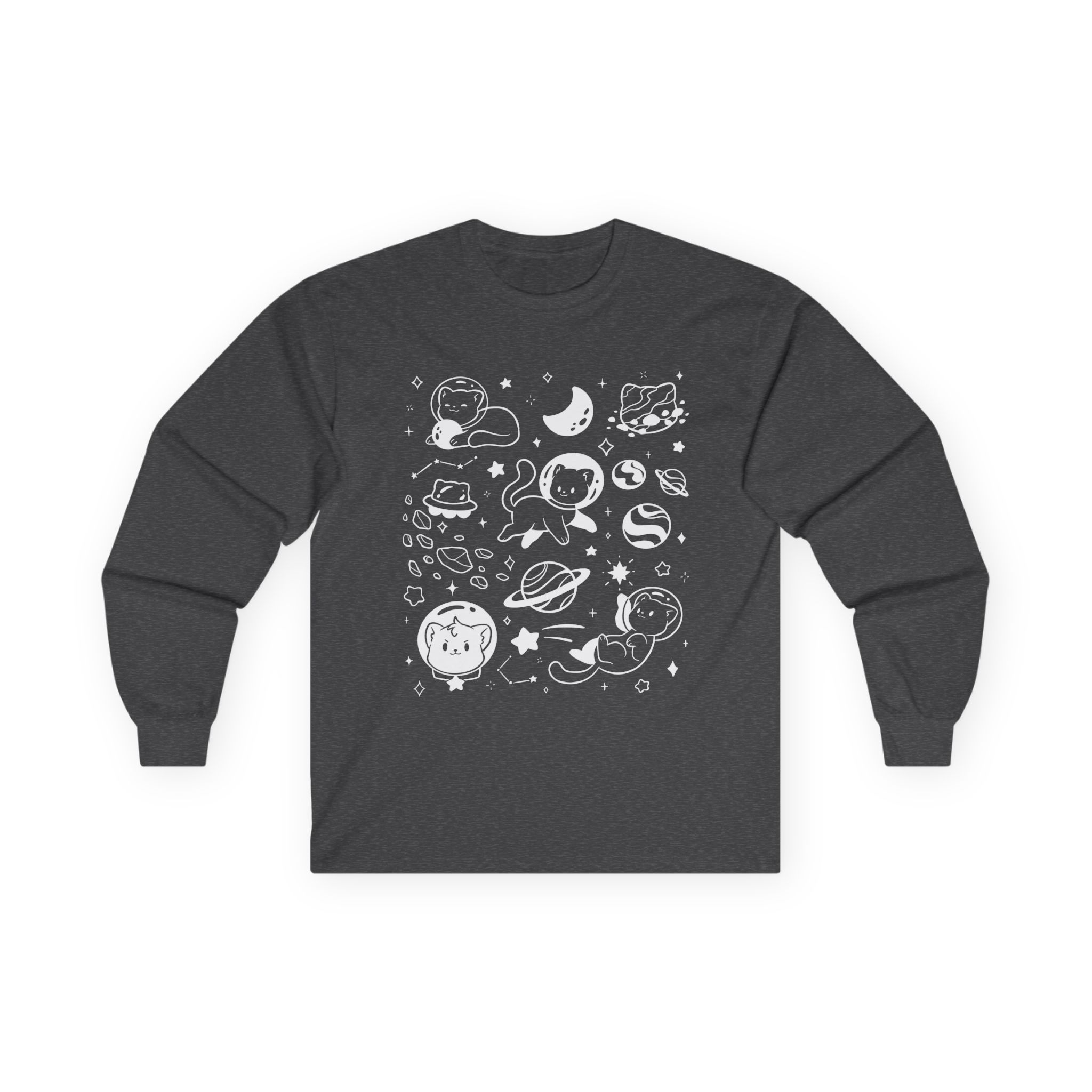 Shubble Space Cats Unisex Ultra Cotton Long Sleeve Tee