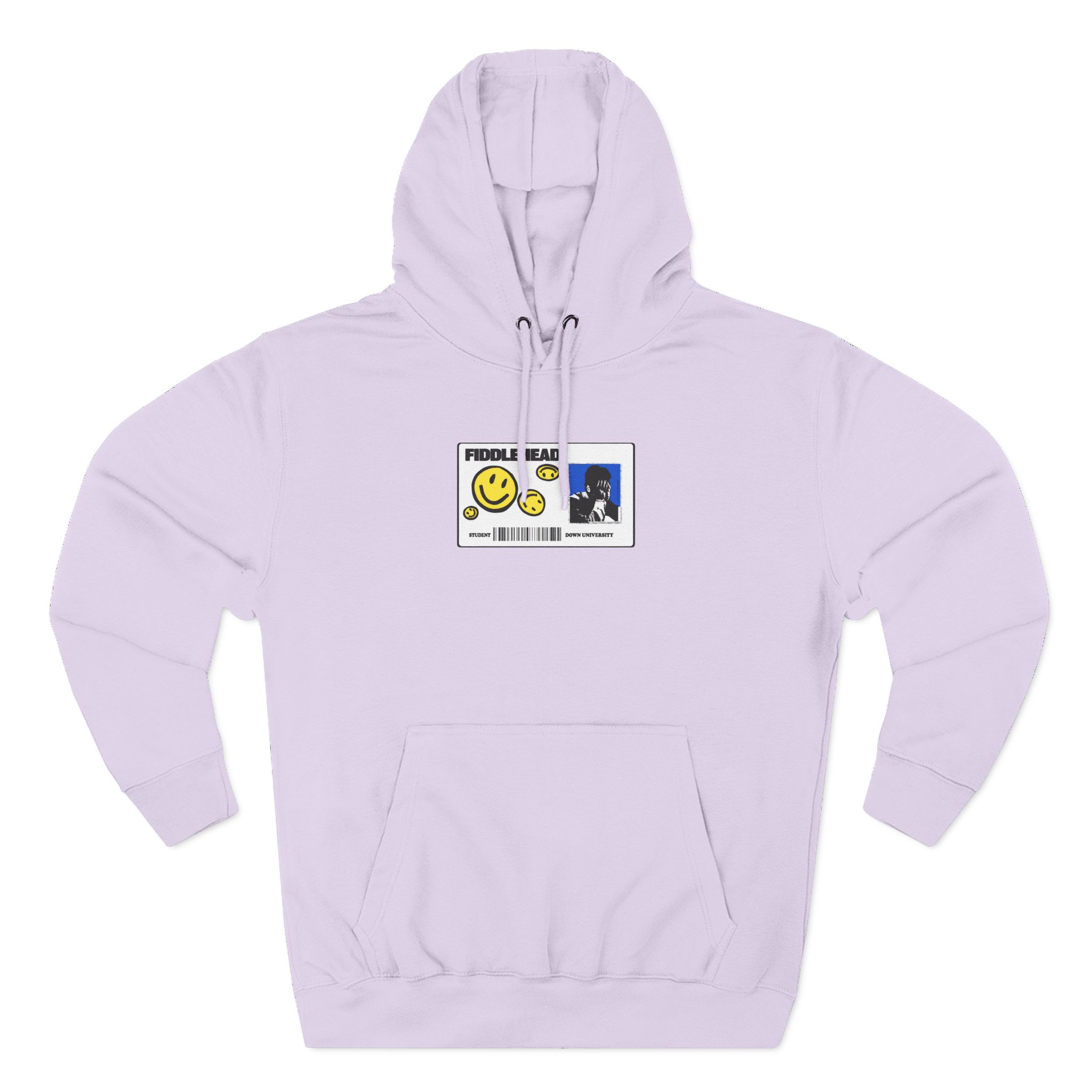Fiddlehead Id Card Three-Panel Fleece Hoodie