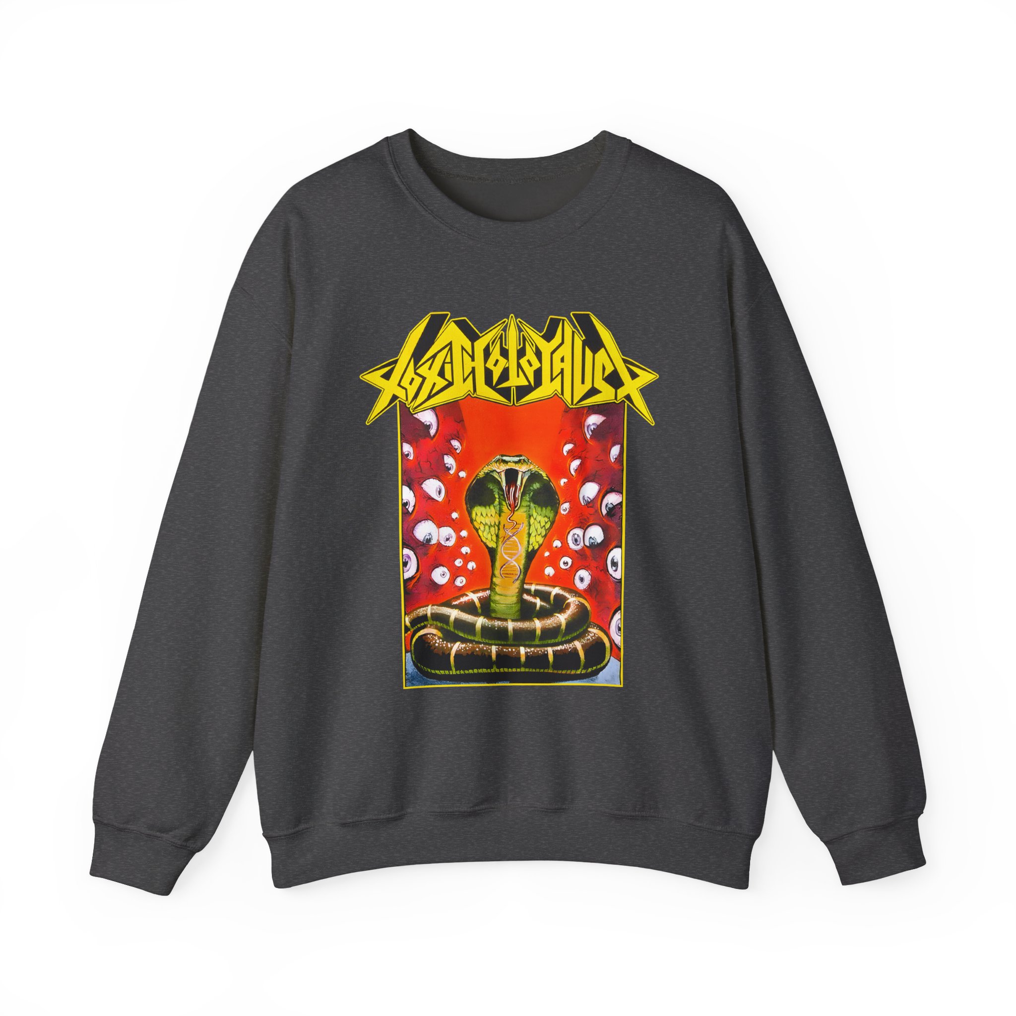 Toxic Holocaust Chemistry of Consciousness Album Art Unisex Heavy Blendâ„¢ Crewneck Sweatshirt