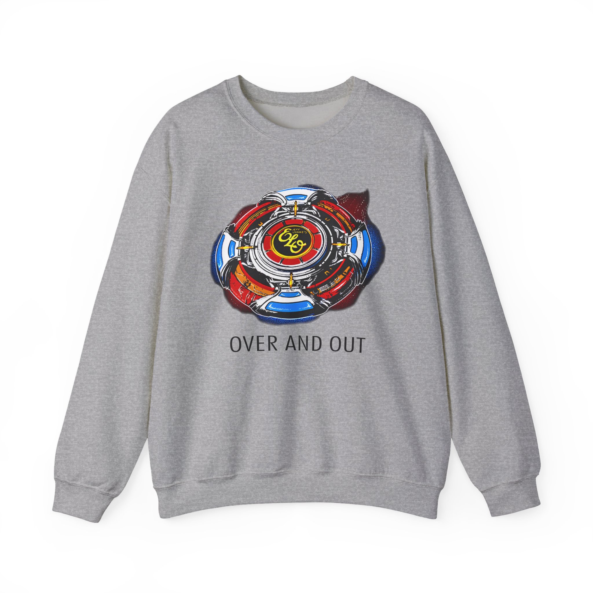 Elo Over and Out Spaceship Unisex Heavy Blendâ„¢ Crewneck Sweatshirt