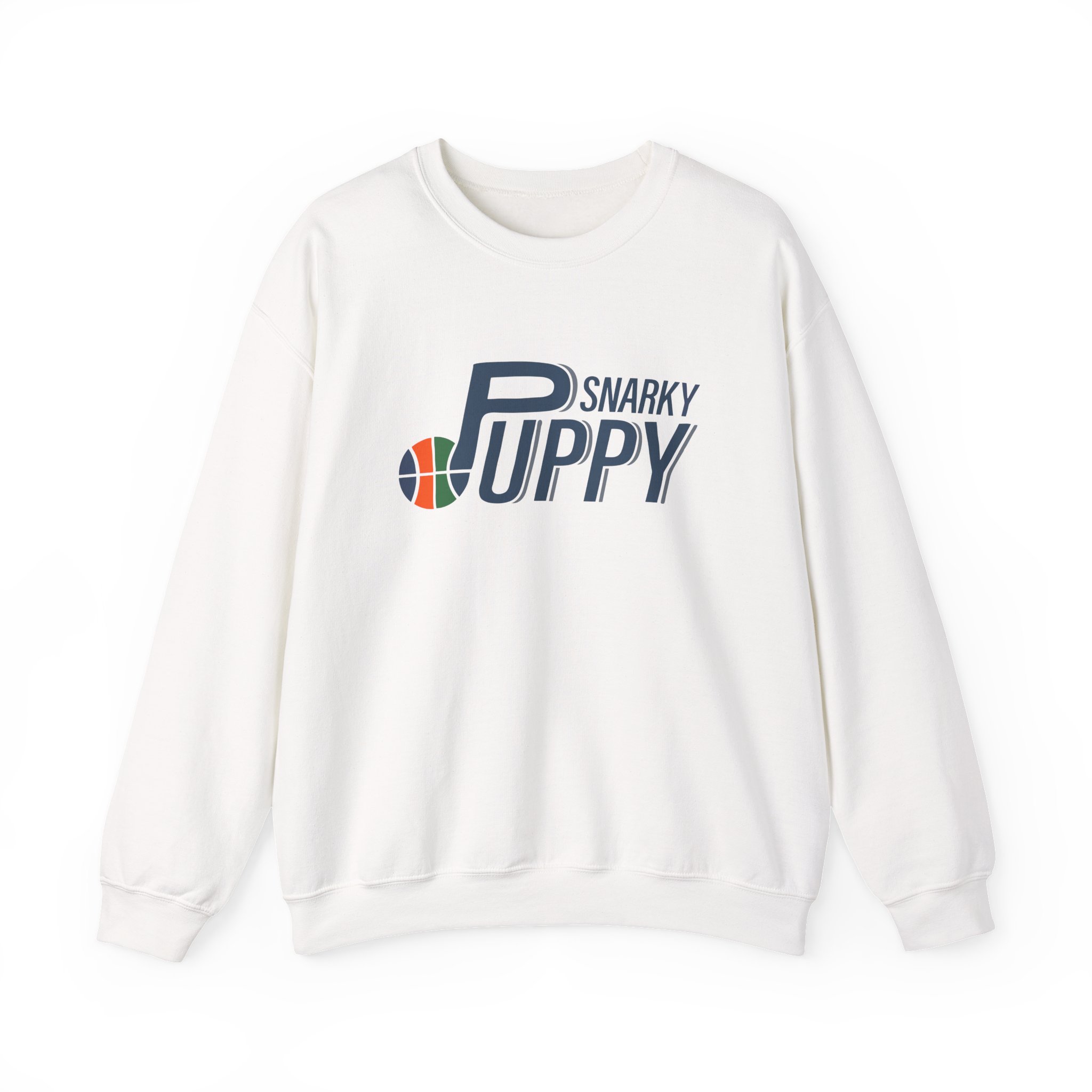 Snarky Puppy Retro Logo Unisex Heavy Blend Crewneck Sweatshirt
