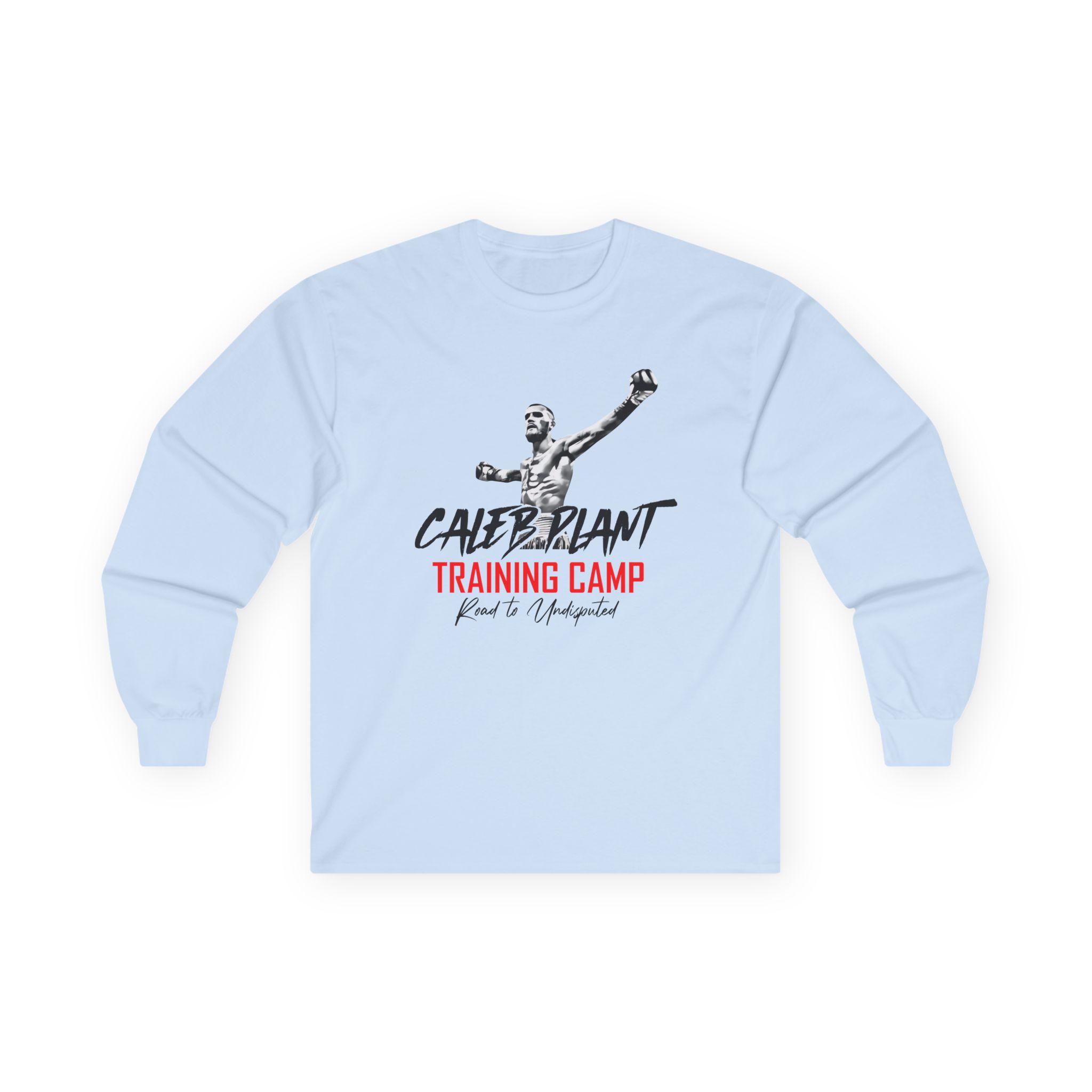 Caleb Plant Training Camp W/ Image Unisex Ultra Cotton Long Sleeve Tee