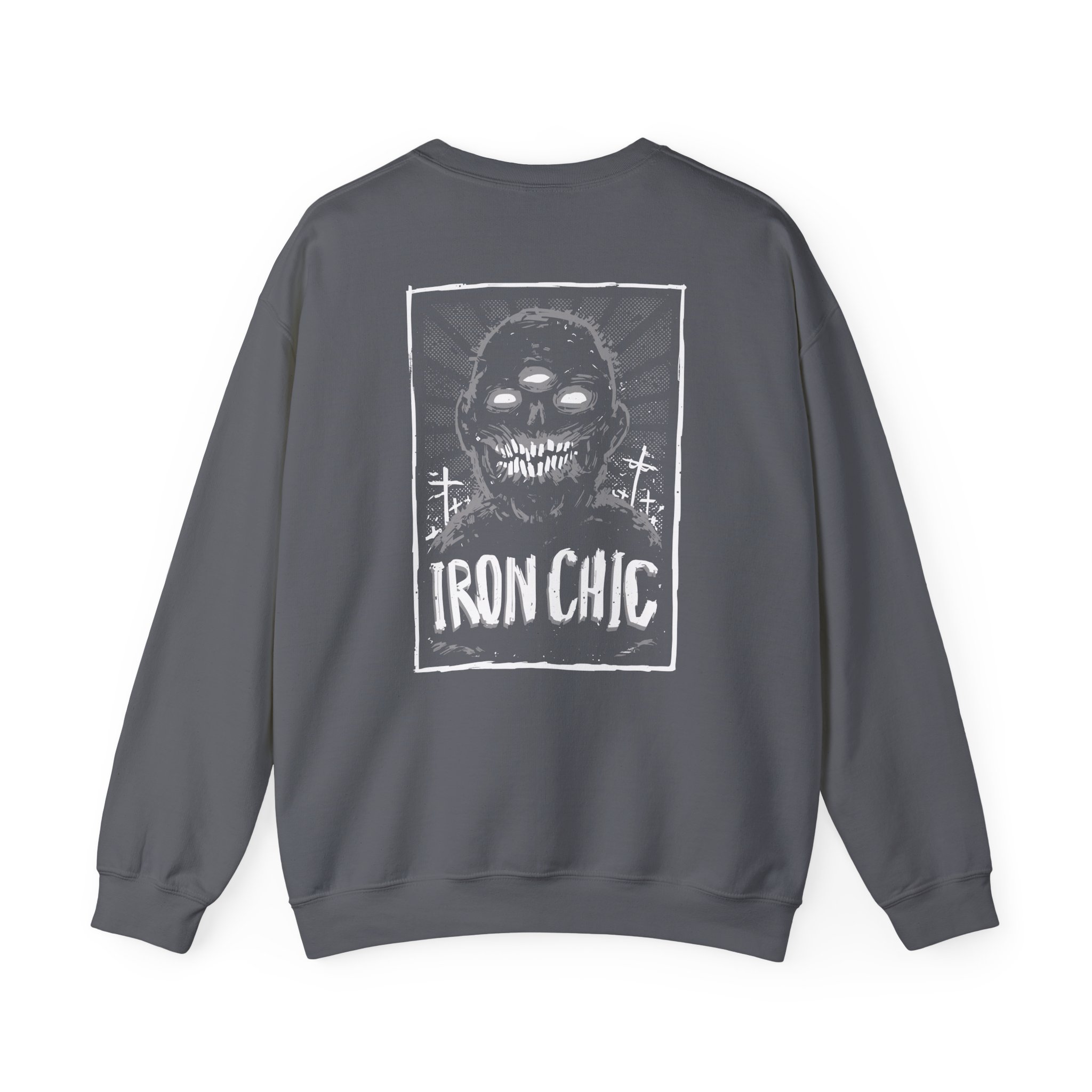 Iron Chic Golgotha Unisex Heavy Blendâ„¢ Crewneck Sweatshirt