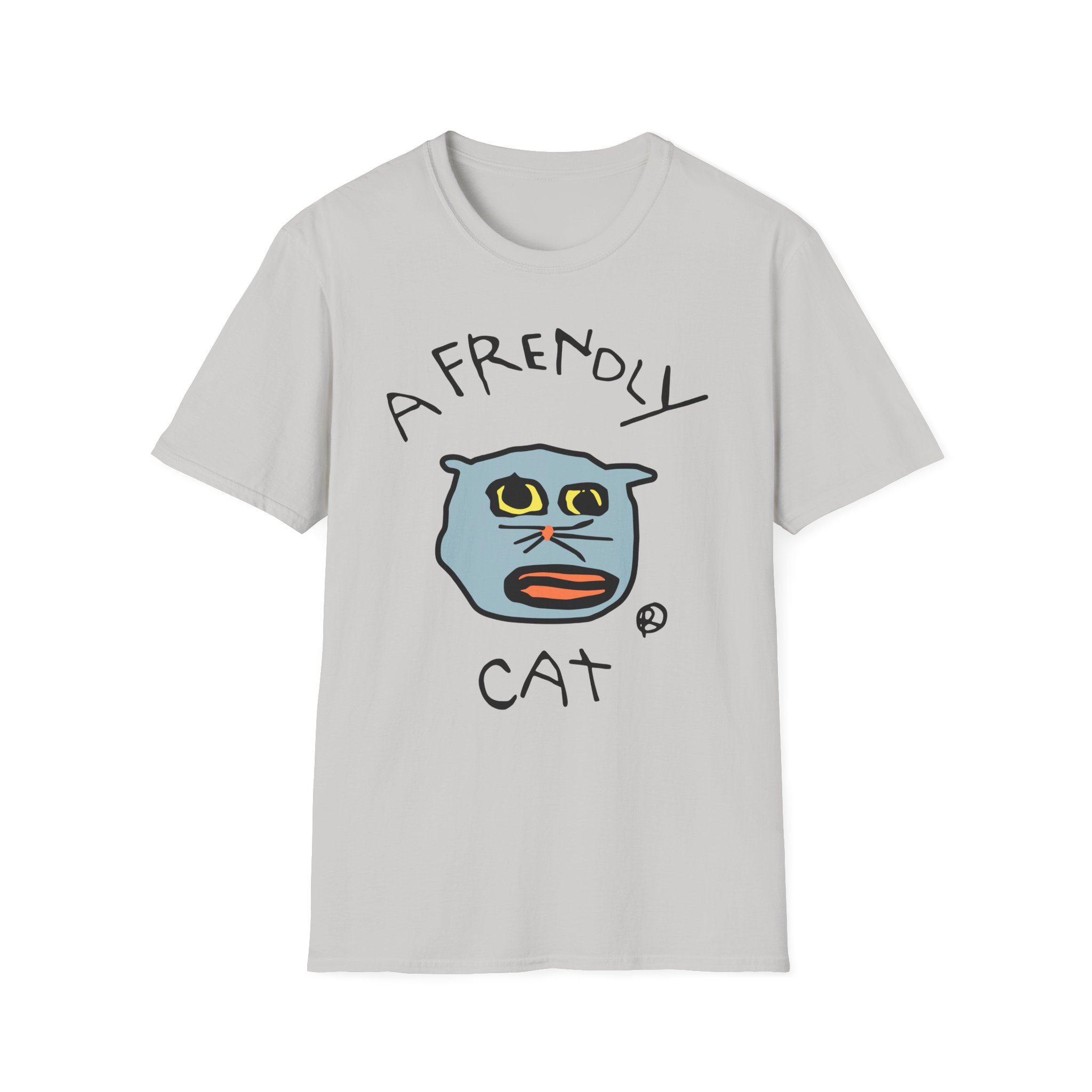 Lirik Just a Frendly Cat Unisex Softstyle T-Shirt