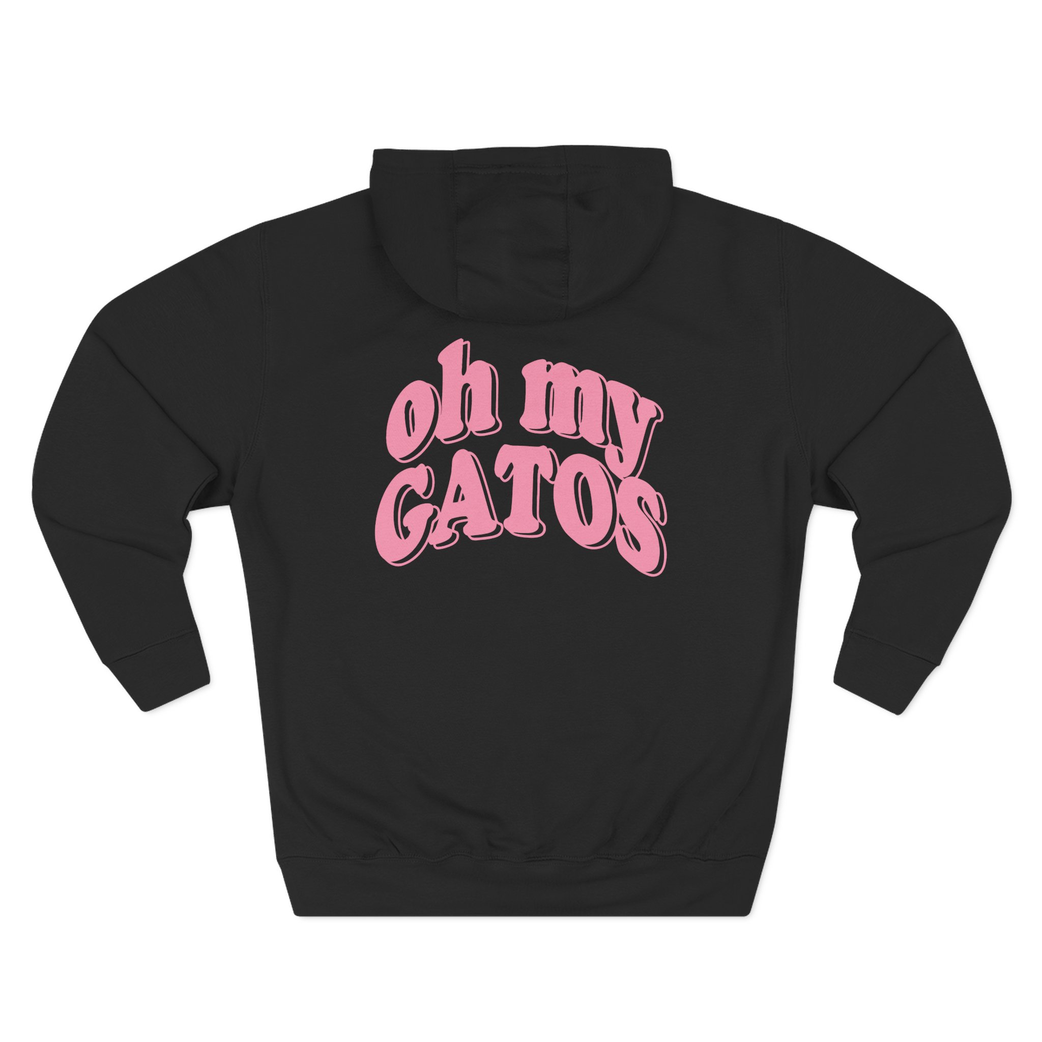Shawty Bae Oh My Gatos Three-Panel Fleece Hoodie